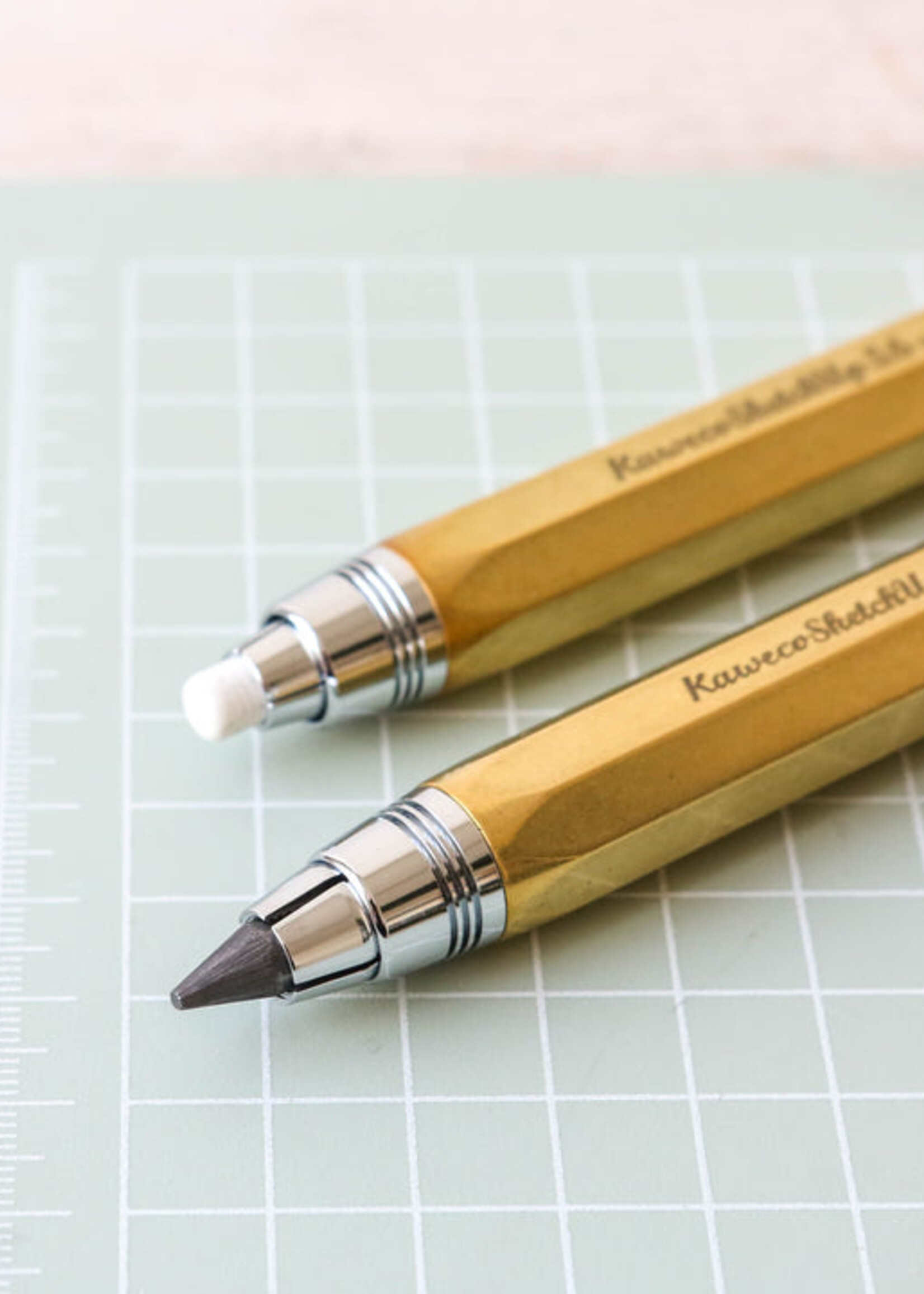 Kaweco Sketch Up 8-Shape Raw Brass