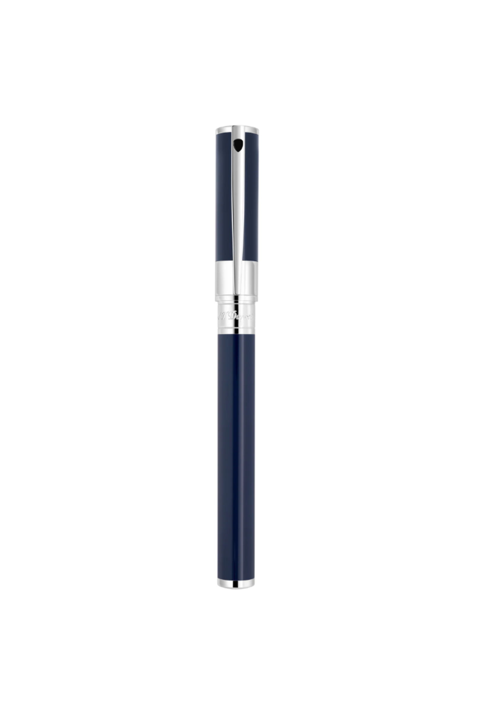 S.T. Dupont D-Initial Blauw & Chrome  Roller