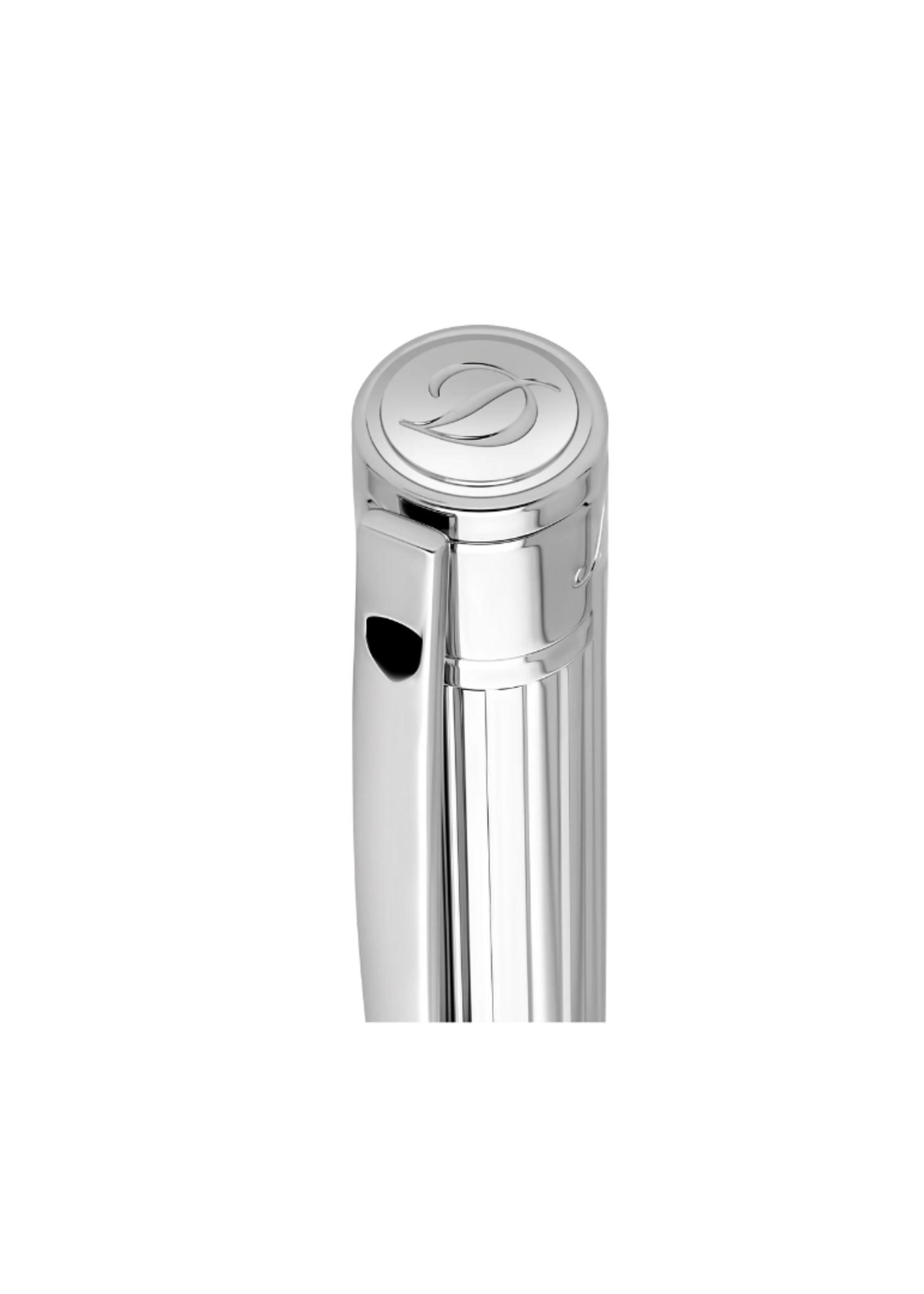 S.T. Dupont D-Initial Chrome Balpen