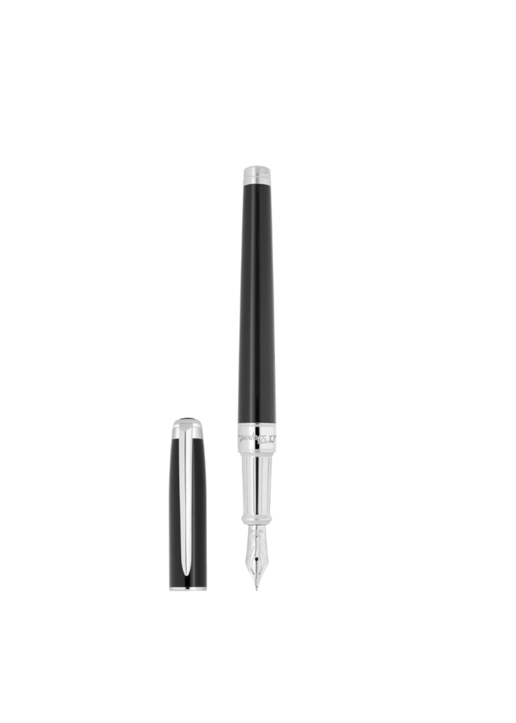 S.T. Dupont Line D Eternity Black Vulpen - Medium