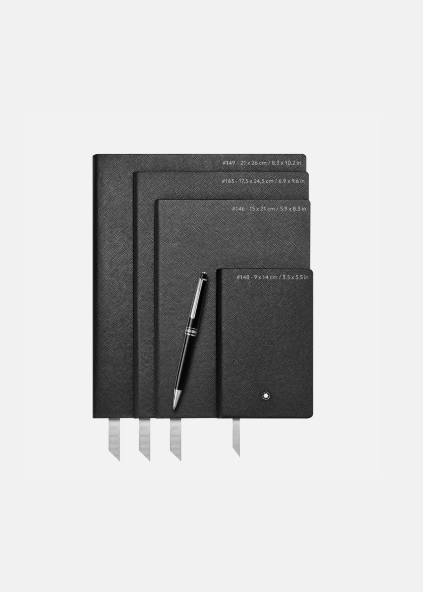 MONTBLANC Notebook #146 - A5 Lined  Sartorial Blue Lined
