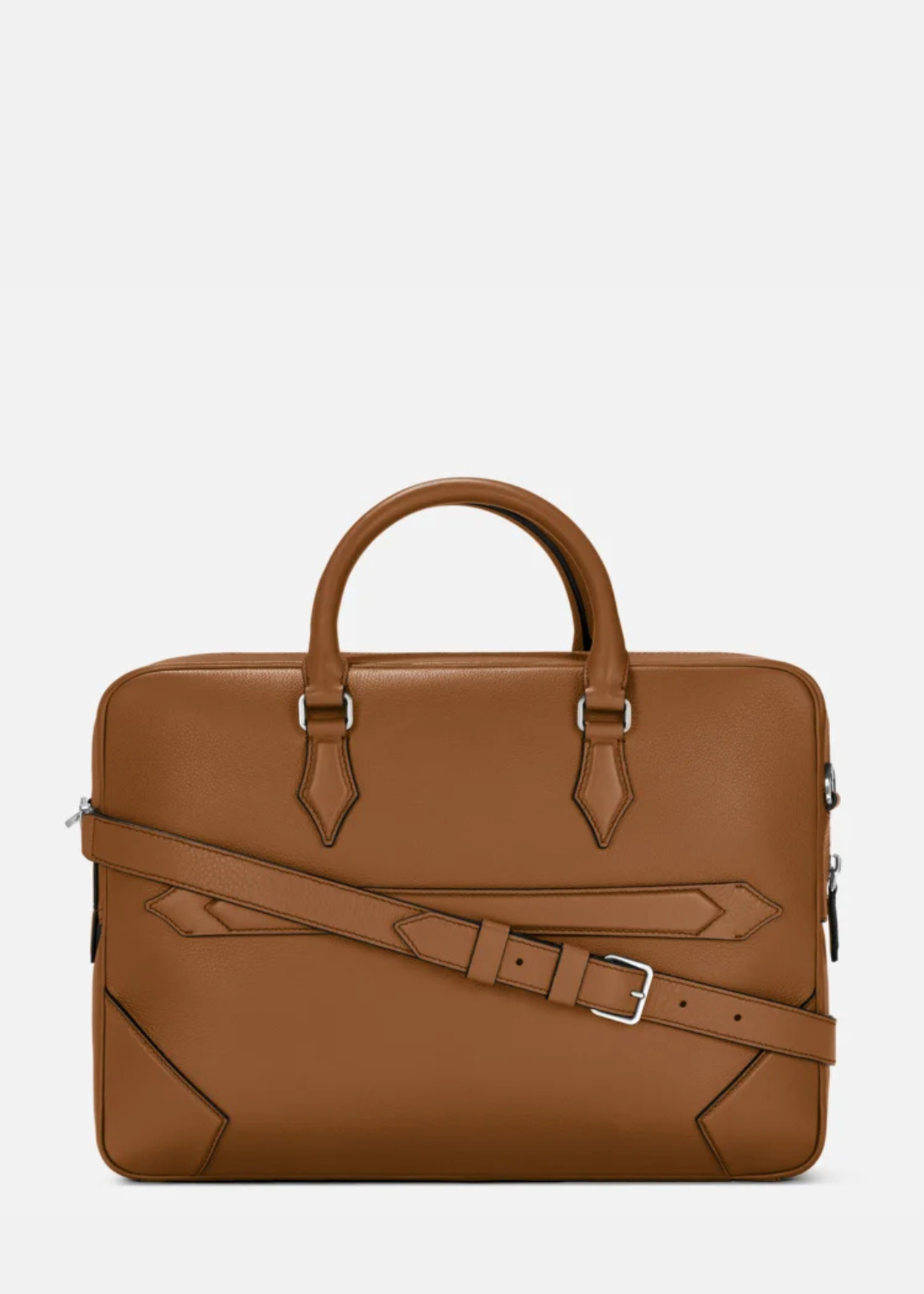 MONTBLANC Document Case Soft Grain Caramel