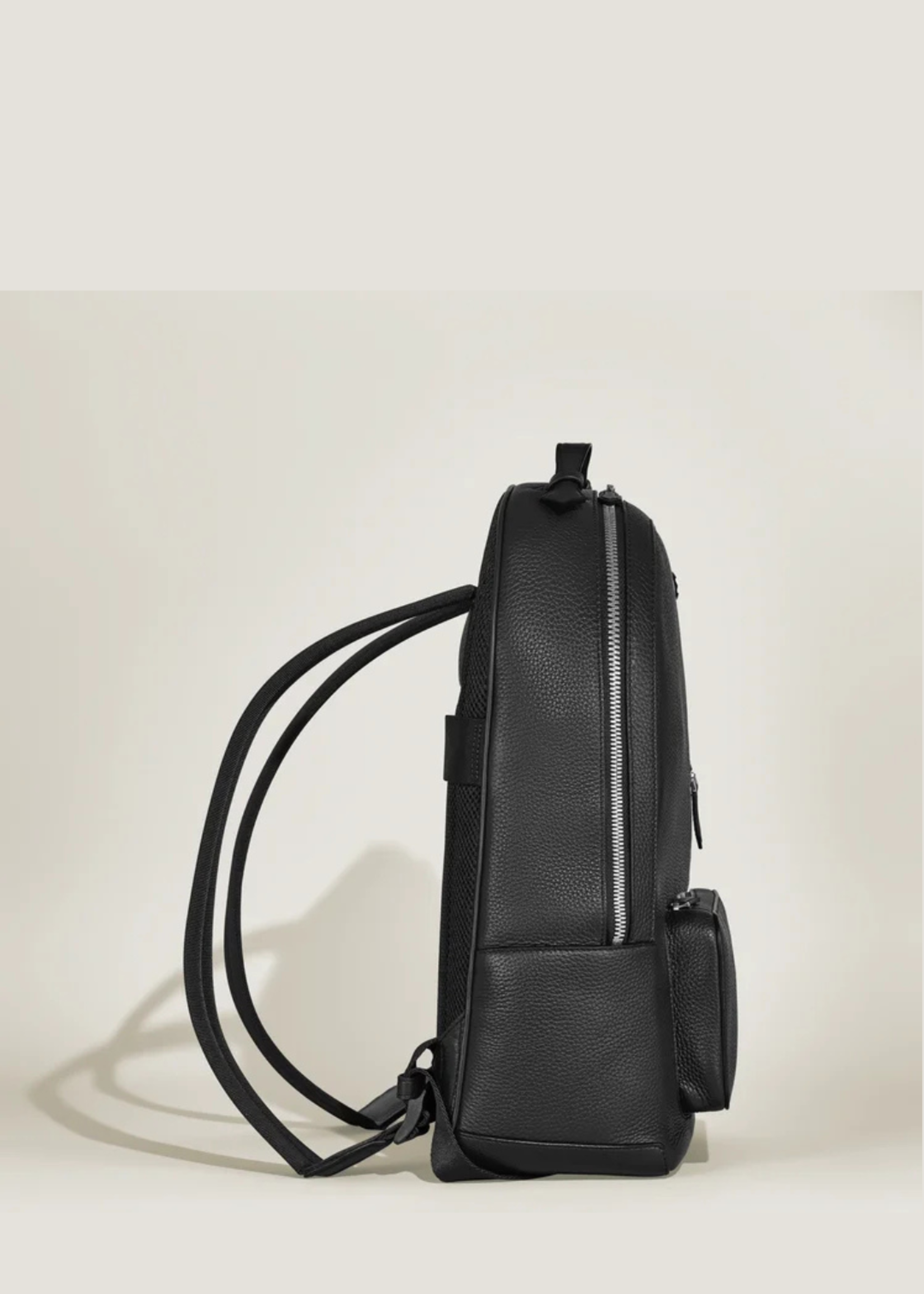 Montblanc Rugzak Soft Grain Medium 14" 3 compartimenten Black