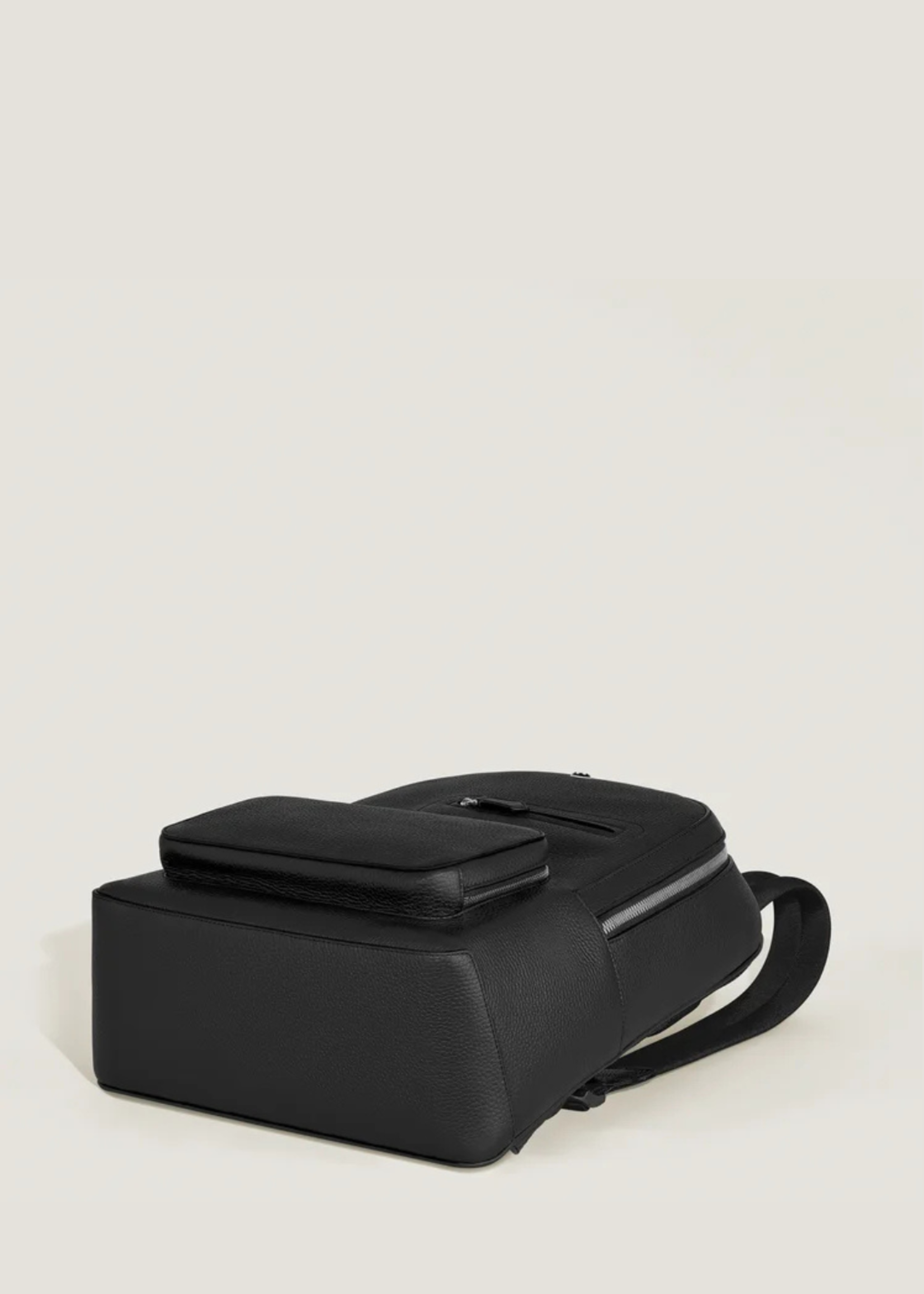 Montblanc Rugzak Soft Grain Medium 14" 3 compartimenten Black