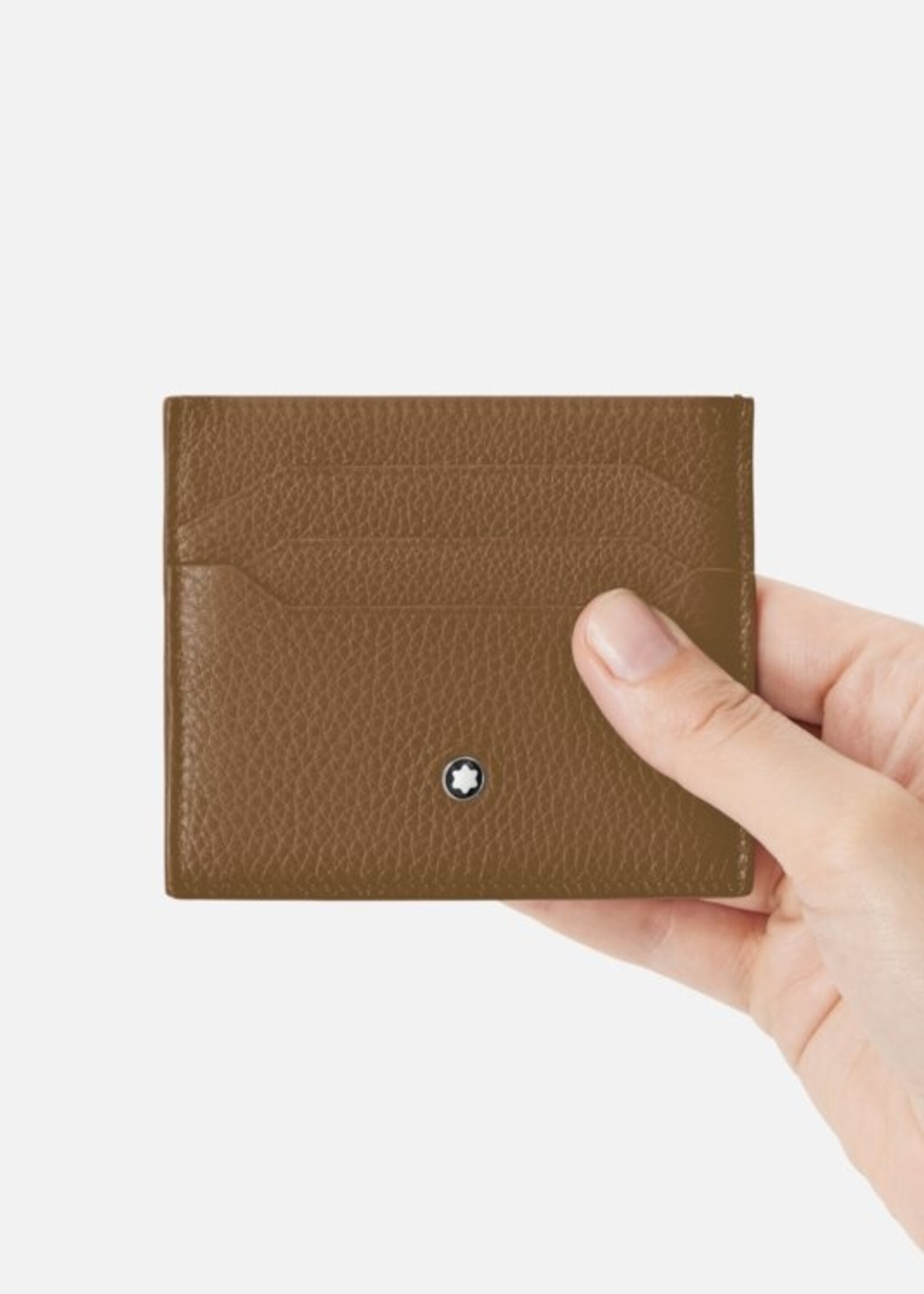 MONTBLANC Kaartetui Soft Grain 6cc Caramel B 10 x H 8.5  cm