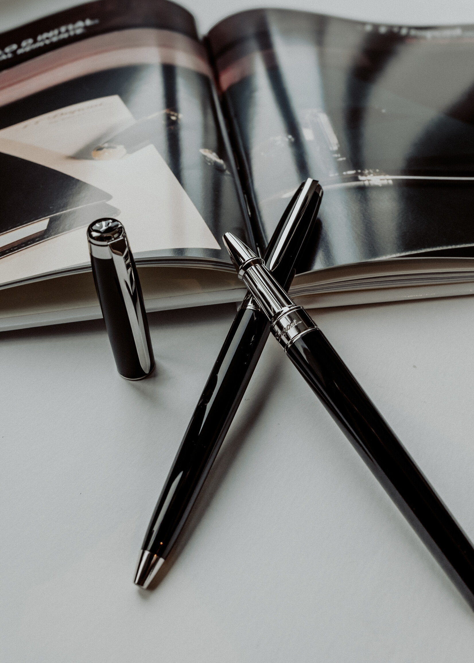 S.T. Dupont Line D Eternity Black Balpen