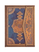 Paperblanks Notebook Midi Blanco Safavid Binding Art / Indigo