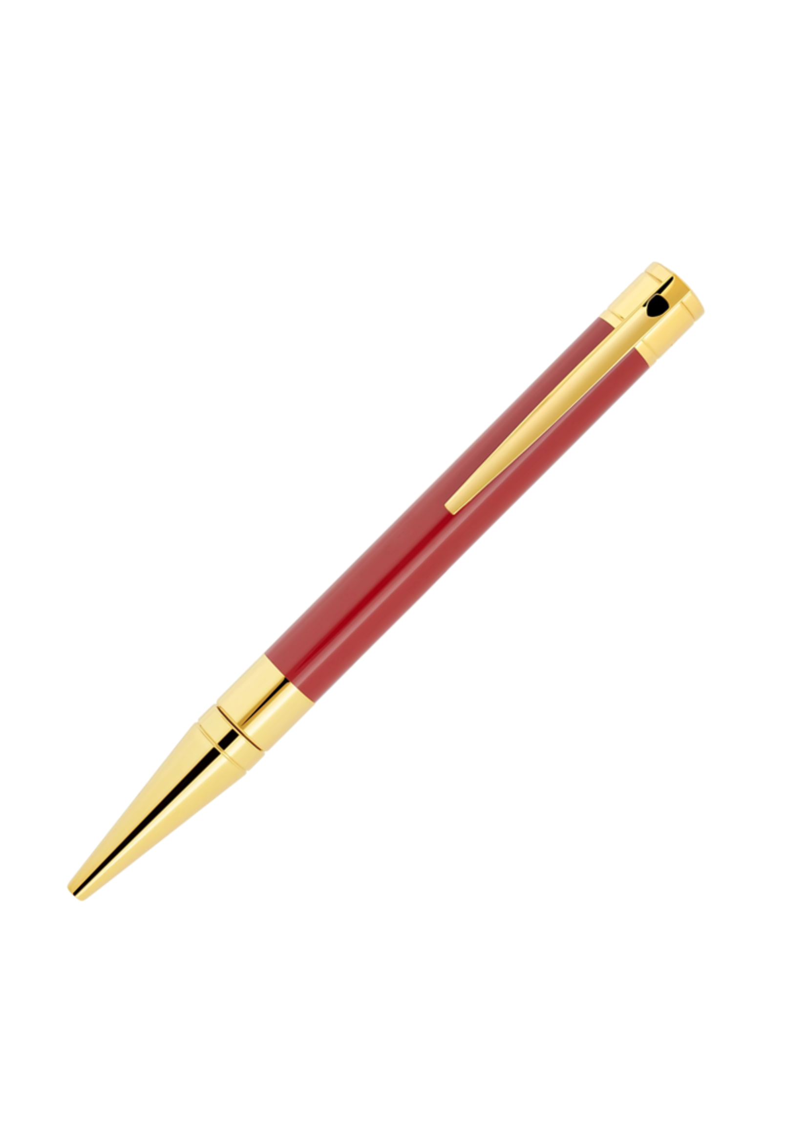 S.T. Dupont D-Initial Burgundy Gold Balpen