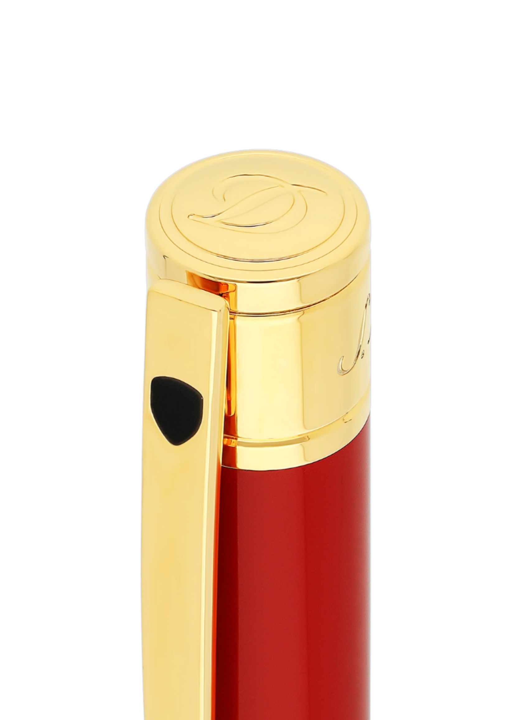 S.T.Dupont D-Initial Burgundy/Goud Balpen