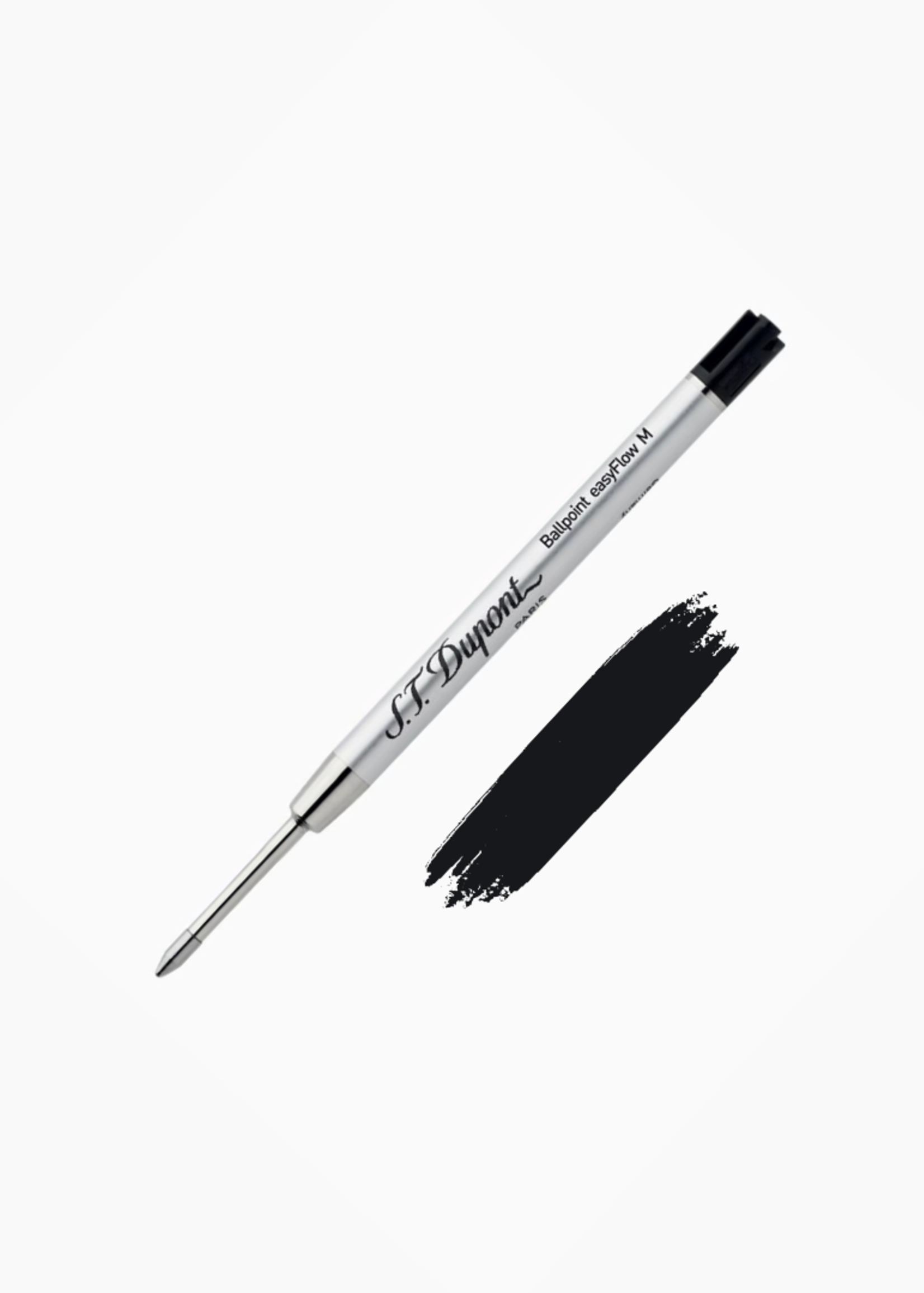 S.T.Dupont Balpen Vulling EasyFlow Medium Zwart