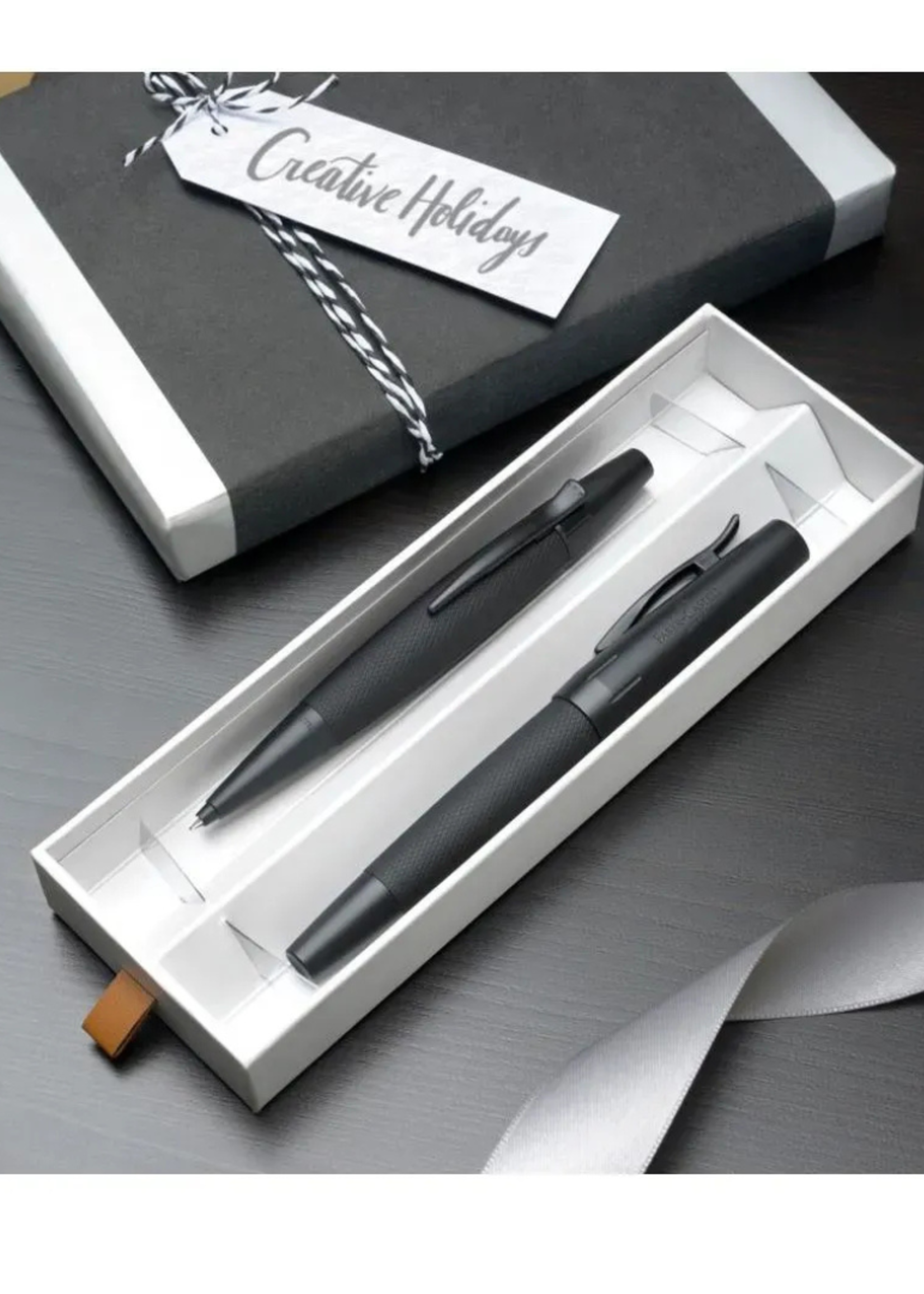 Faber-Castell E-Motion Pure Black Vulpen Fijn