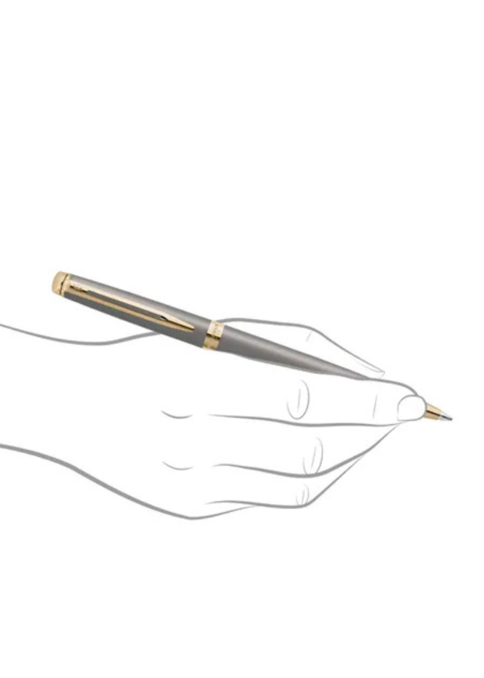 Waterman Hémisphère Metallic GT Balpen Grey