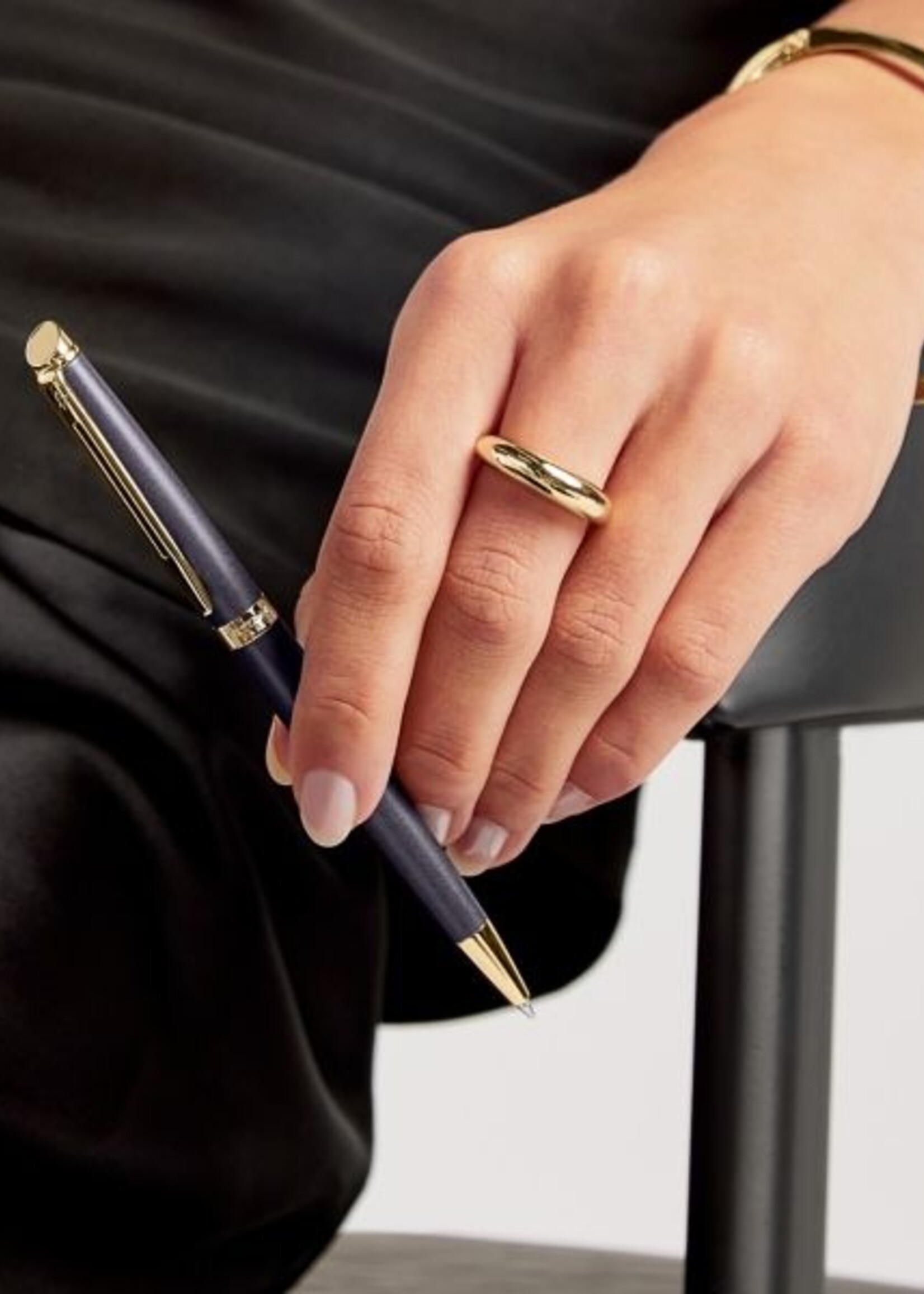 Waterman Hémisphère Metallic Lava Black GT Balpen