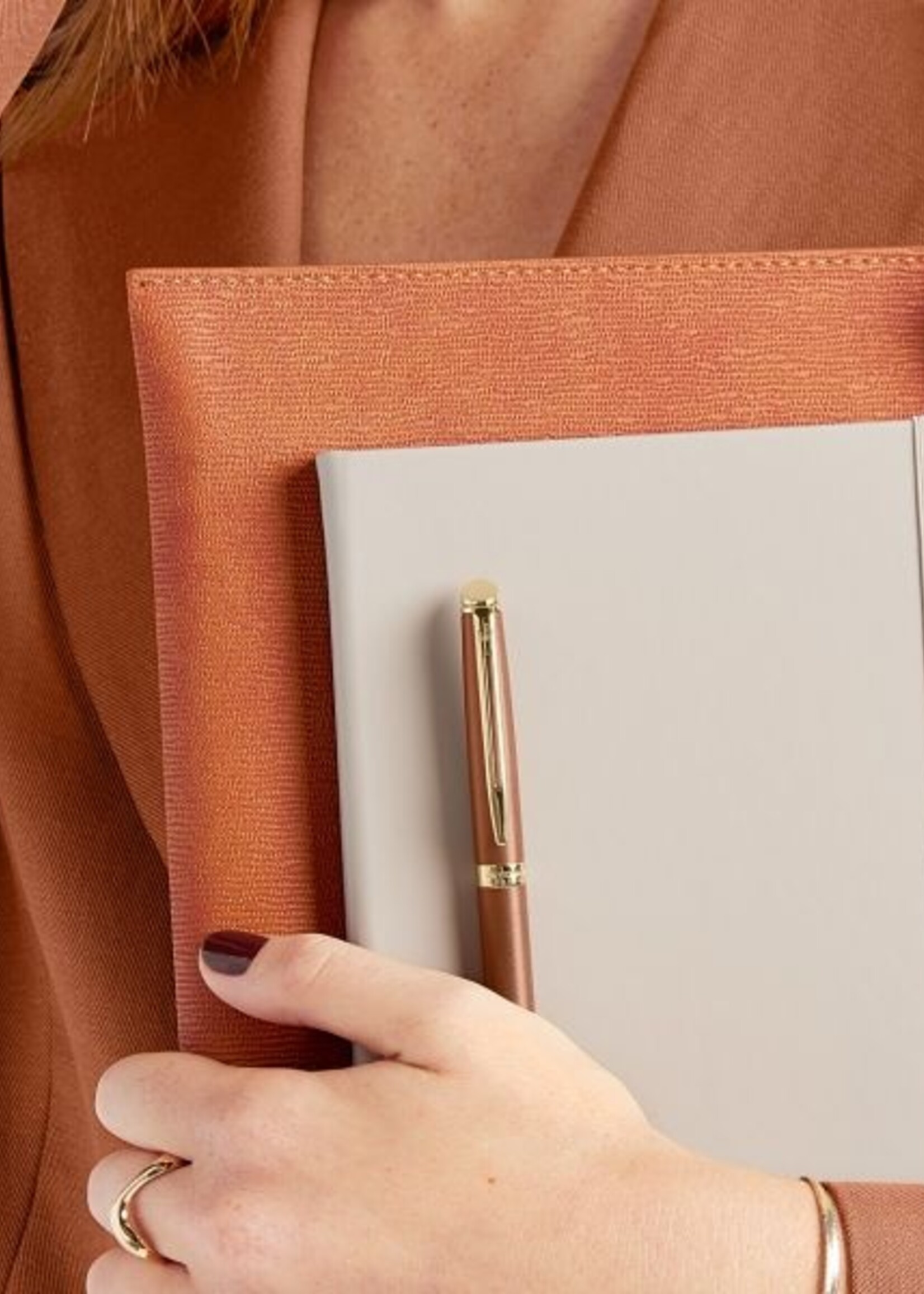 Waterman Hémisphère Metallic Copper Red GT Balpen