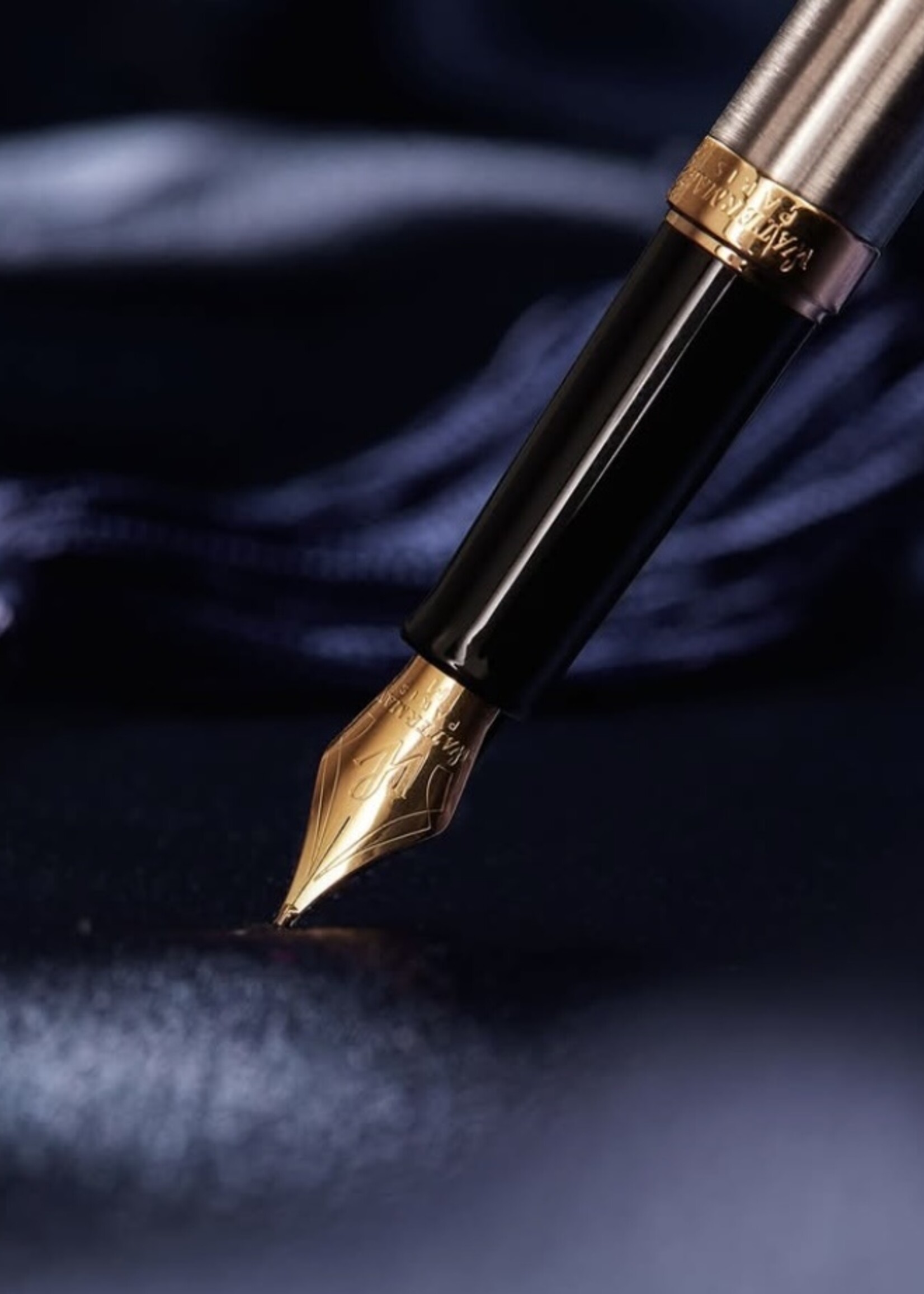 Waterman Hémisphère Steel GT Vulpen F - Fijn