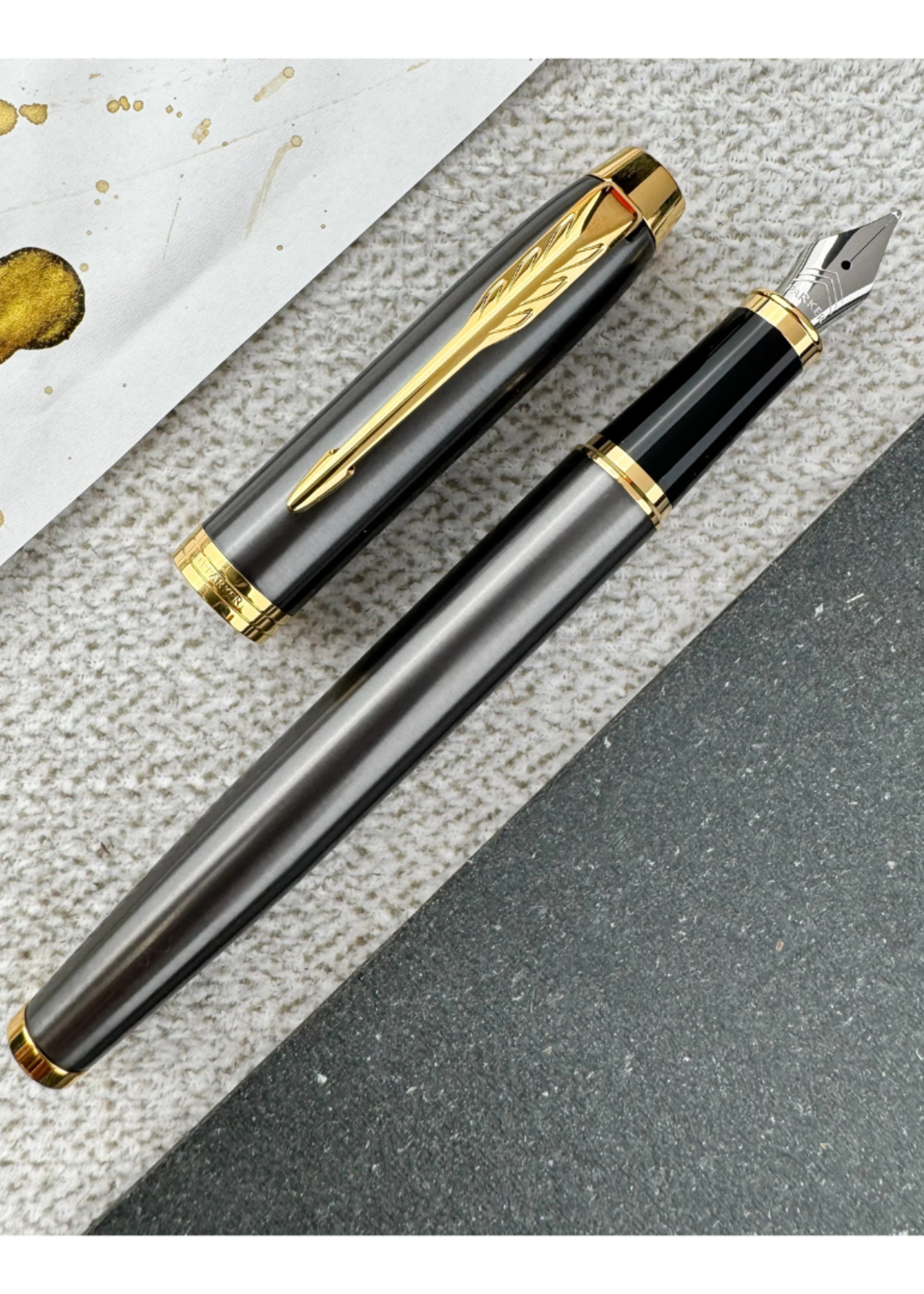 Parker IM  Core Grey GT Vulpen Medium