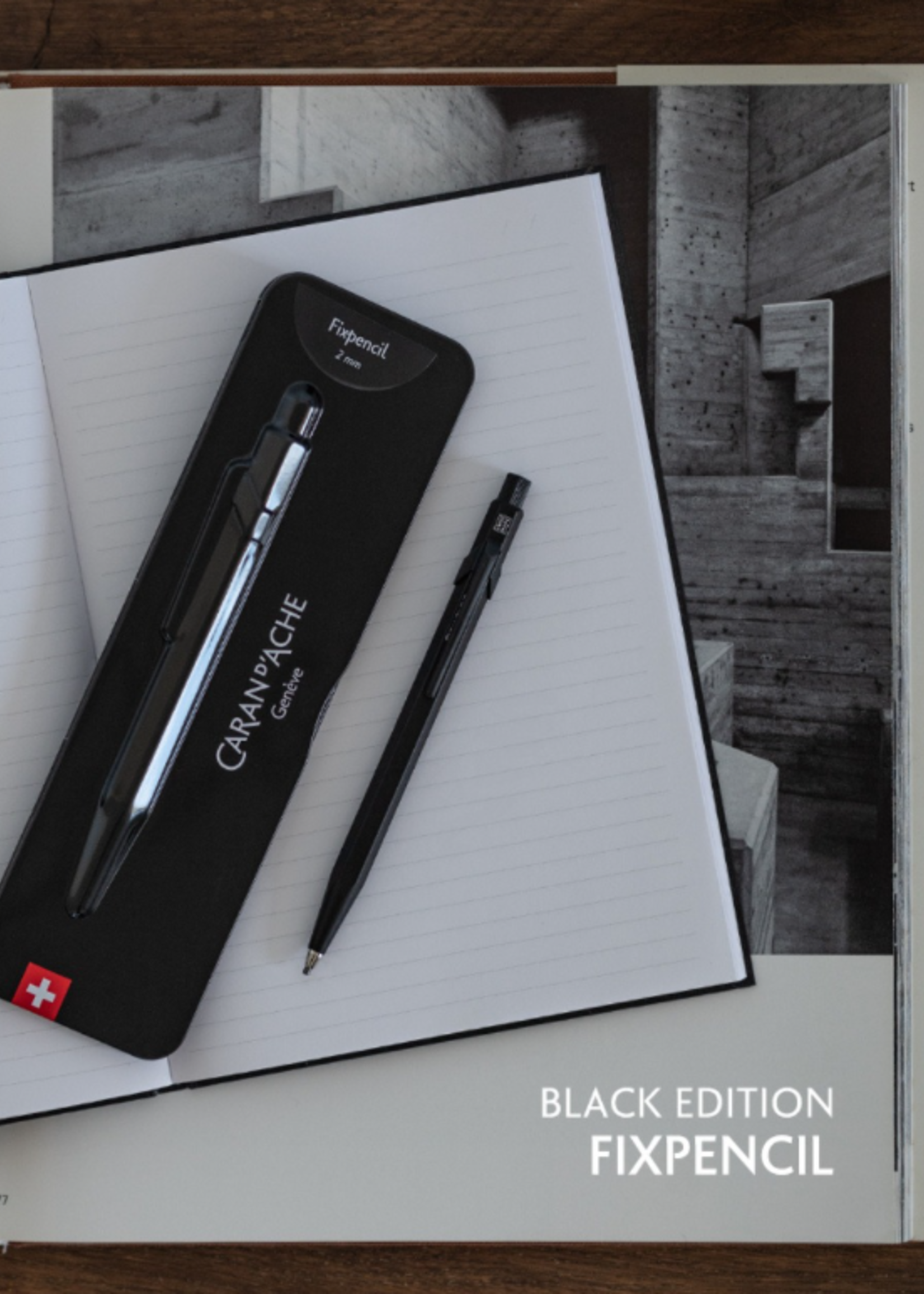 Caran d'Ache Premium Line Black Code Fixpencil 2mm