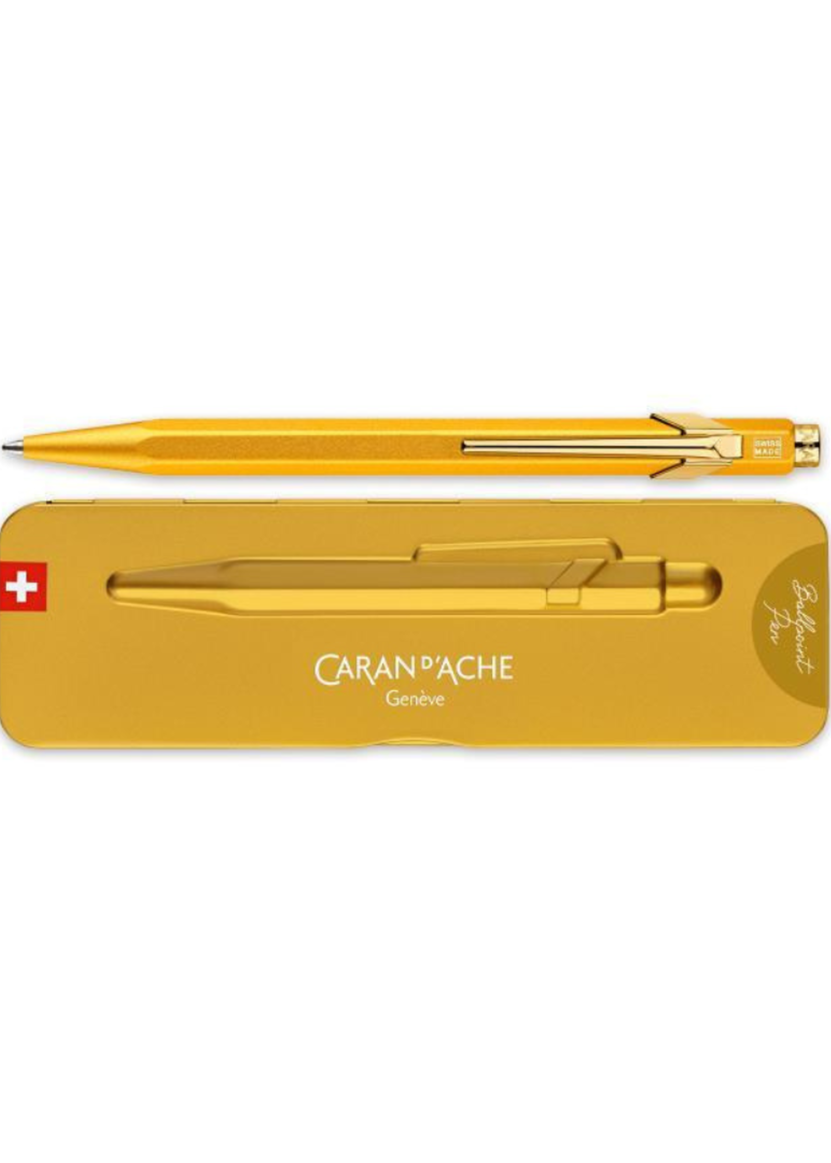 Caran d'Ache 849 Premium Line Goldbar Balpen