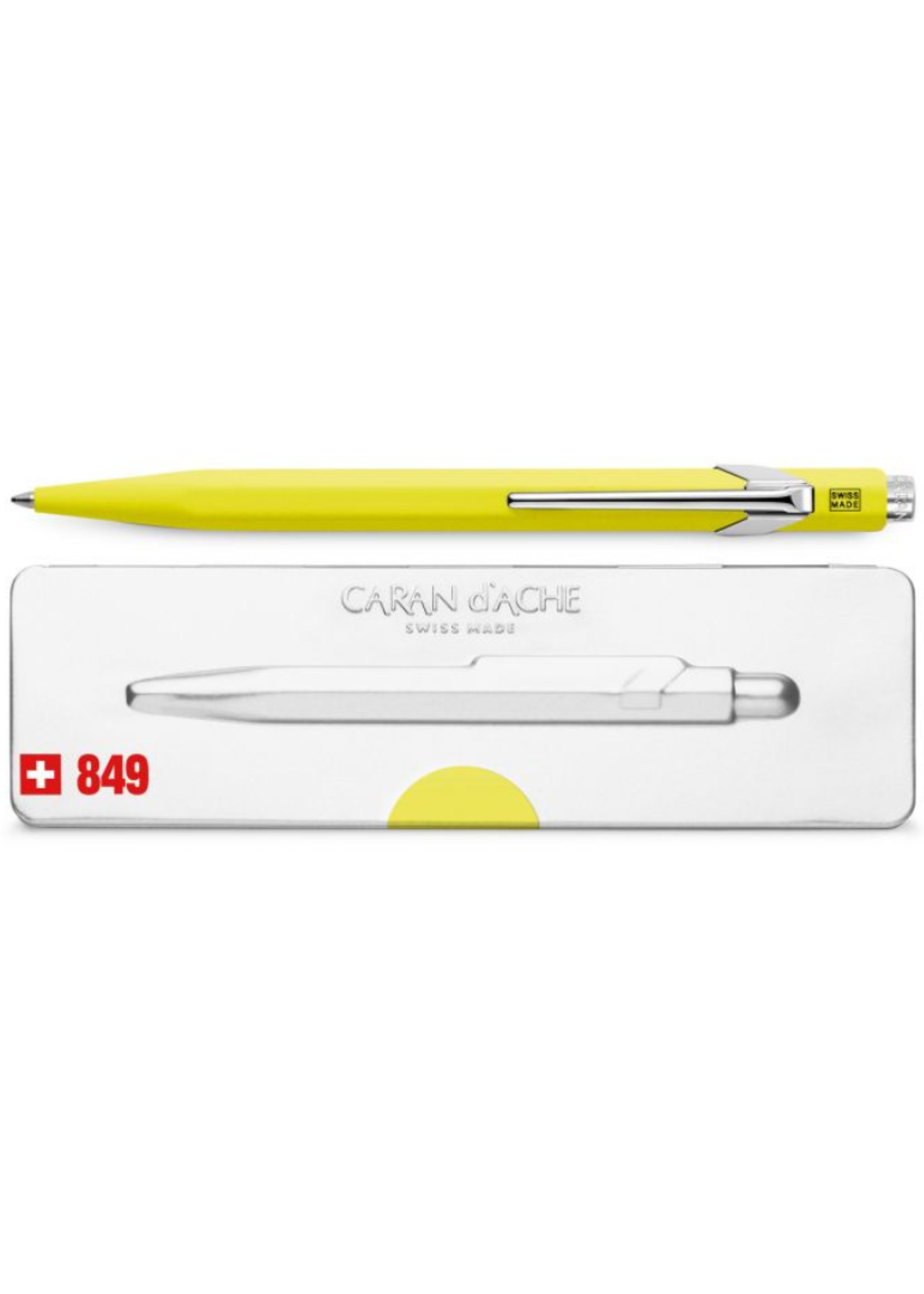 Caran d'Ache 849 Pop Line Fluo Geel