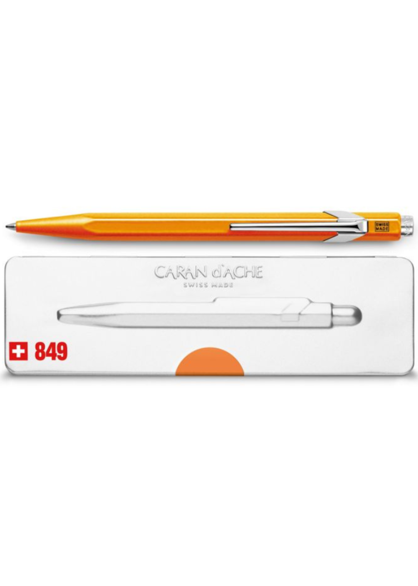 Caran d'Ache 849 Pop Line Fluo Oranje