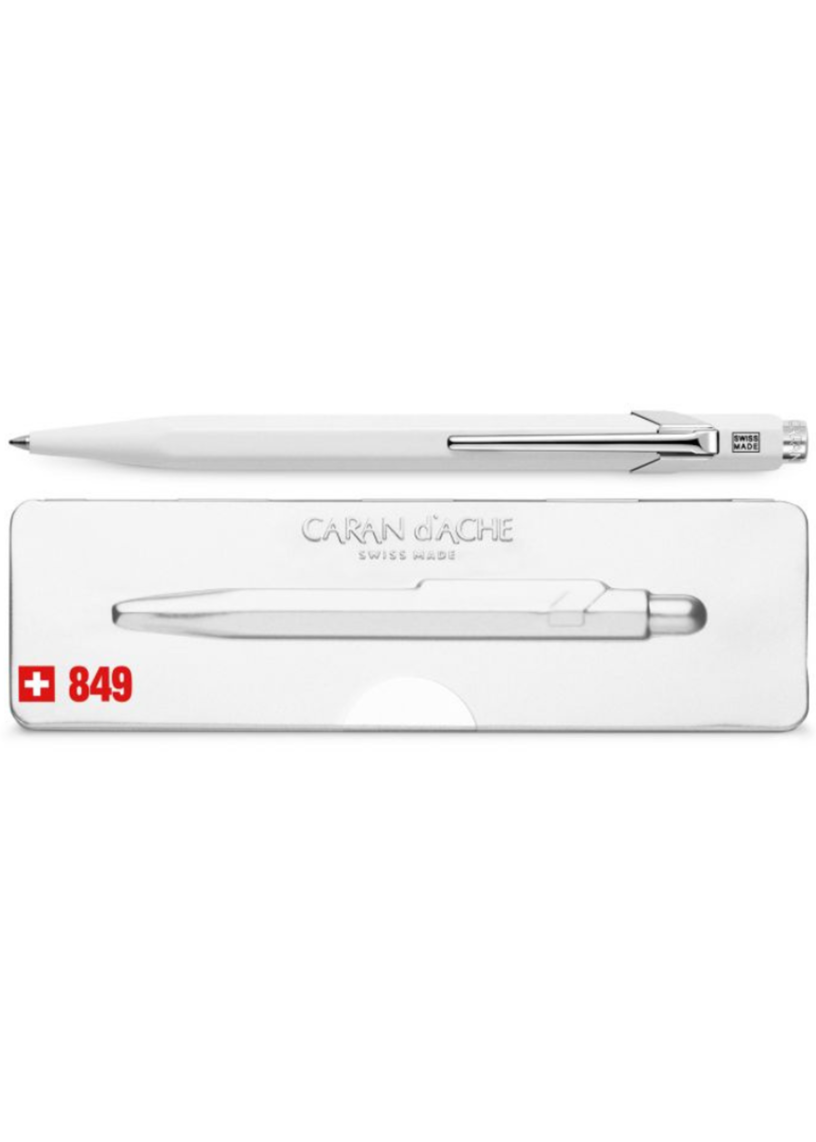 Caran d'Ache 849 Pop Line White