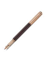 Caran d'Ache Varius Ebony Rose Gold Vulpen Fijn