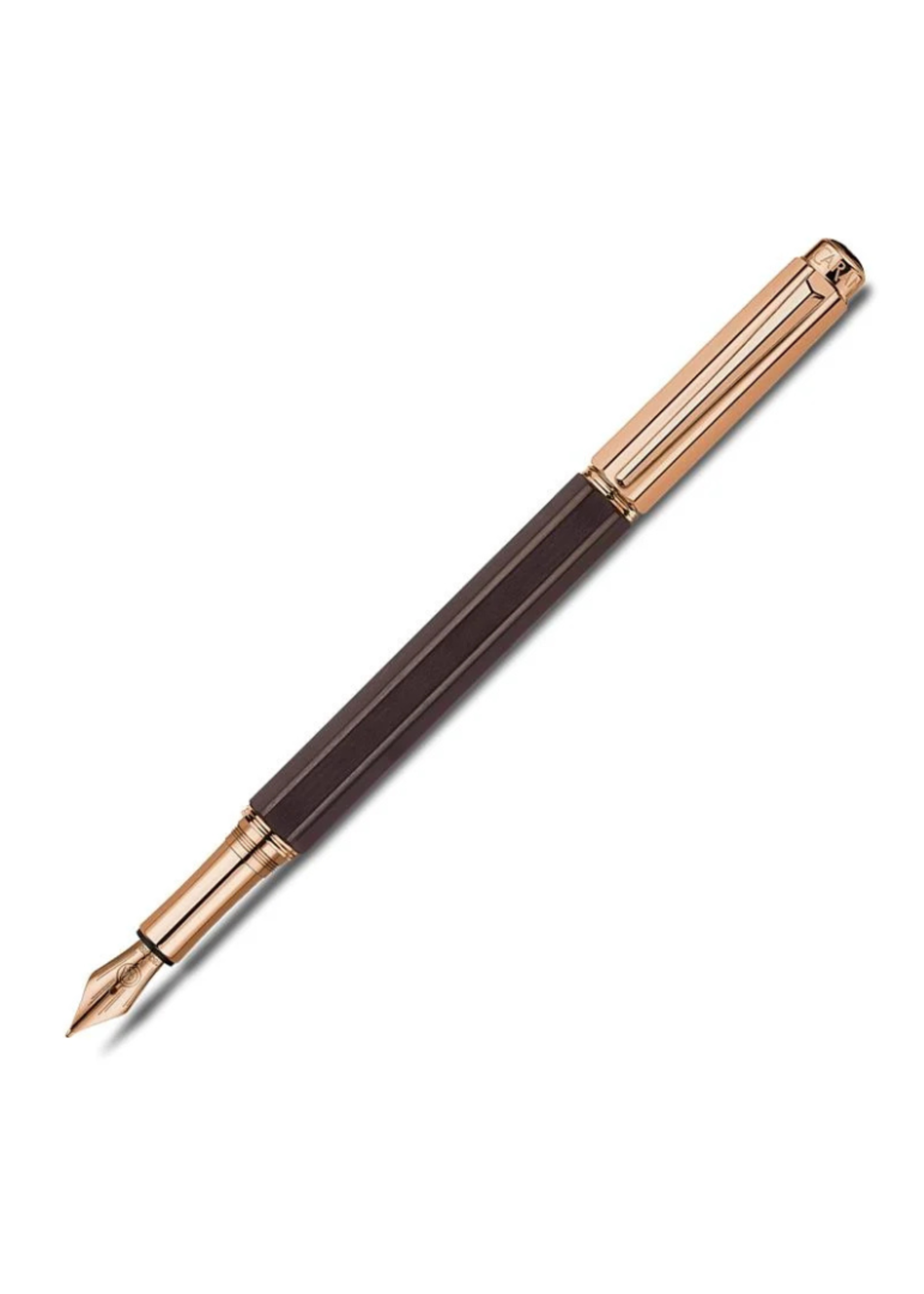Caran d'Ache Varius Ebony Rose Gold Vulpen Fijn