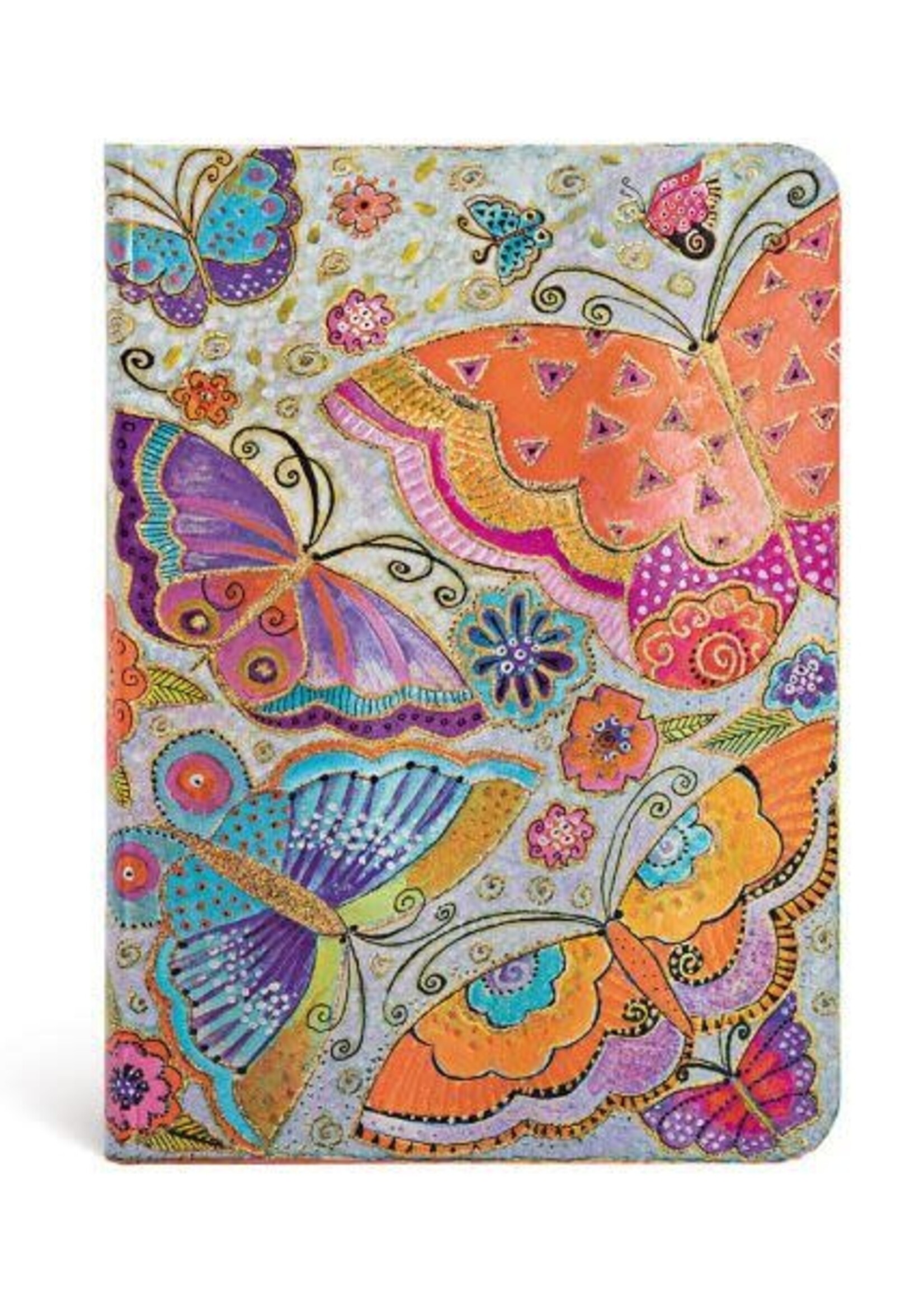 Paperblanks Notebook Midi Soft Cover Flutterbyes Gelijnd