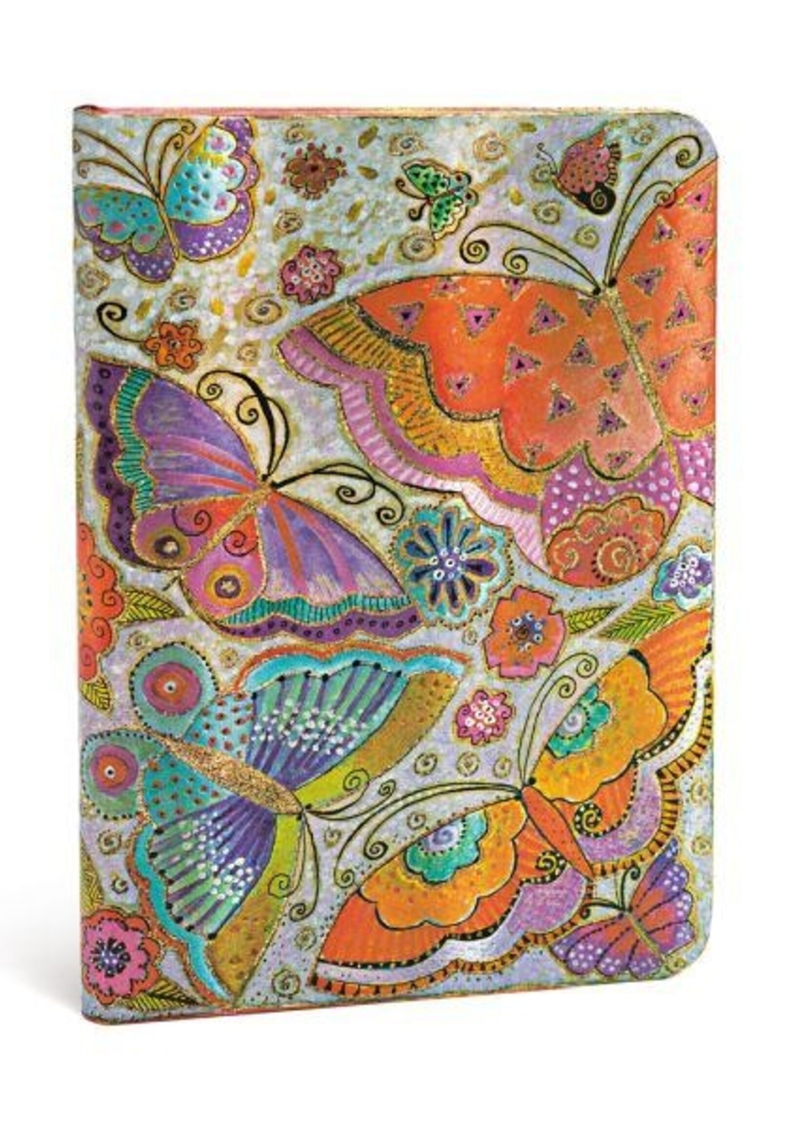 Paperblanks Notebook Midi Soft Cover Flutterbyes Gelijnd