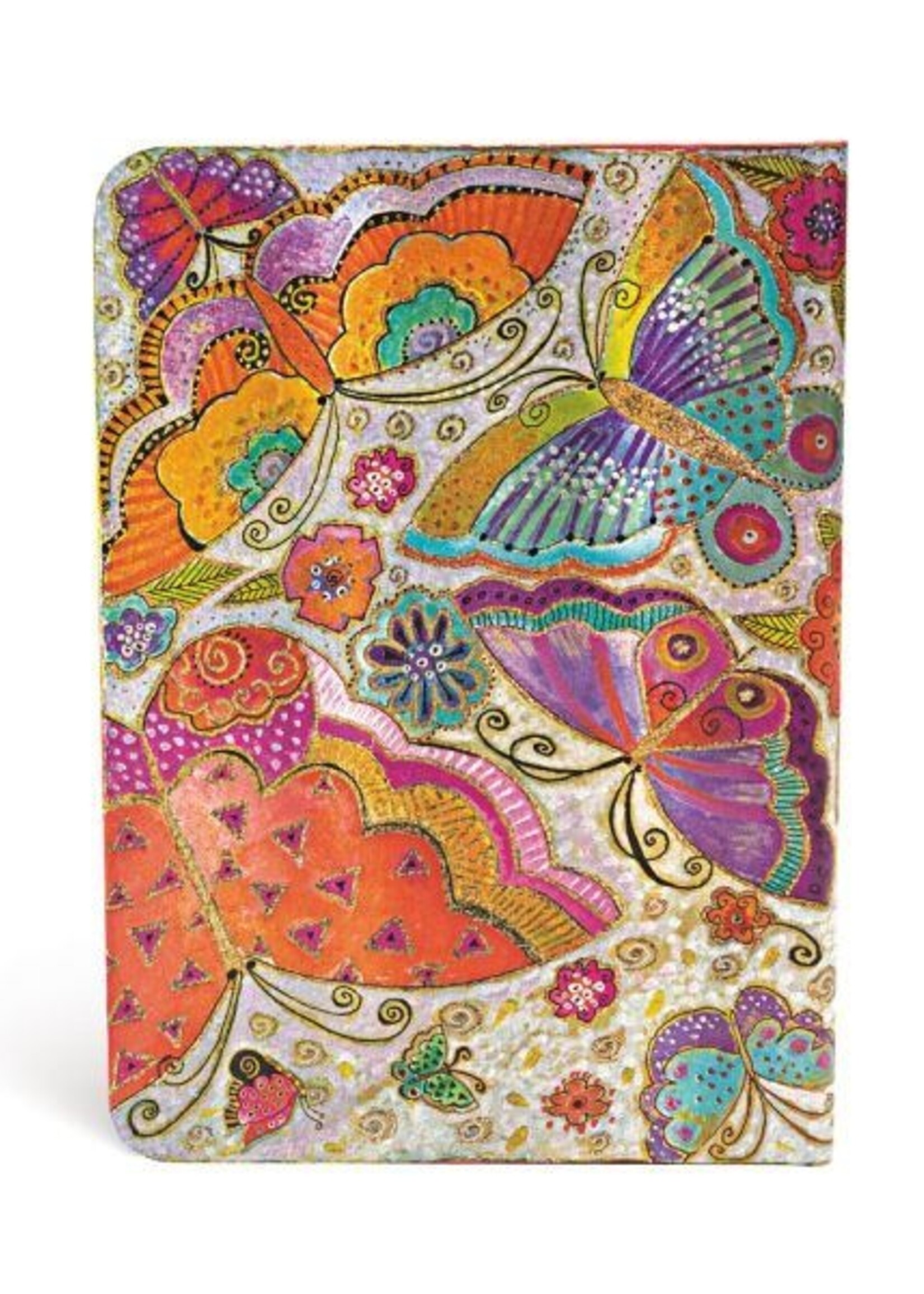 Paperblanks Notebook Midi Soft Cover Flutterbyes Gelijnd