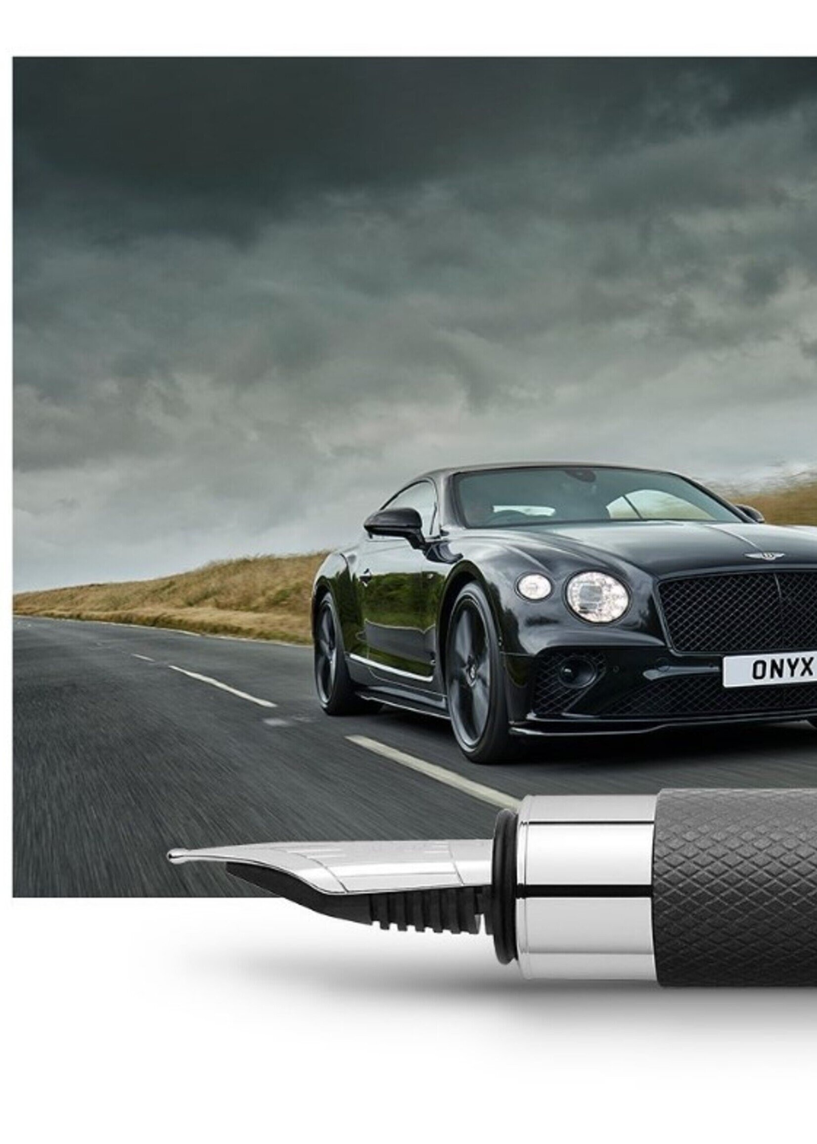 Graf von Faber-Castell Bentley Onyx Matt Black Vulpen Medium