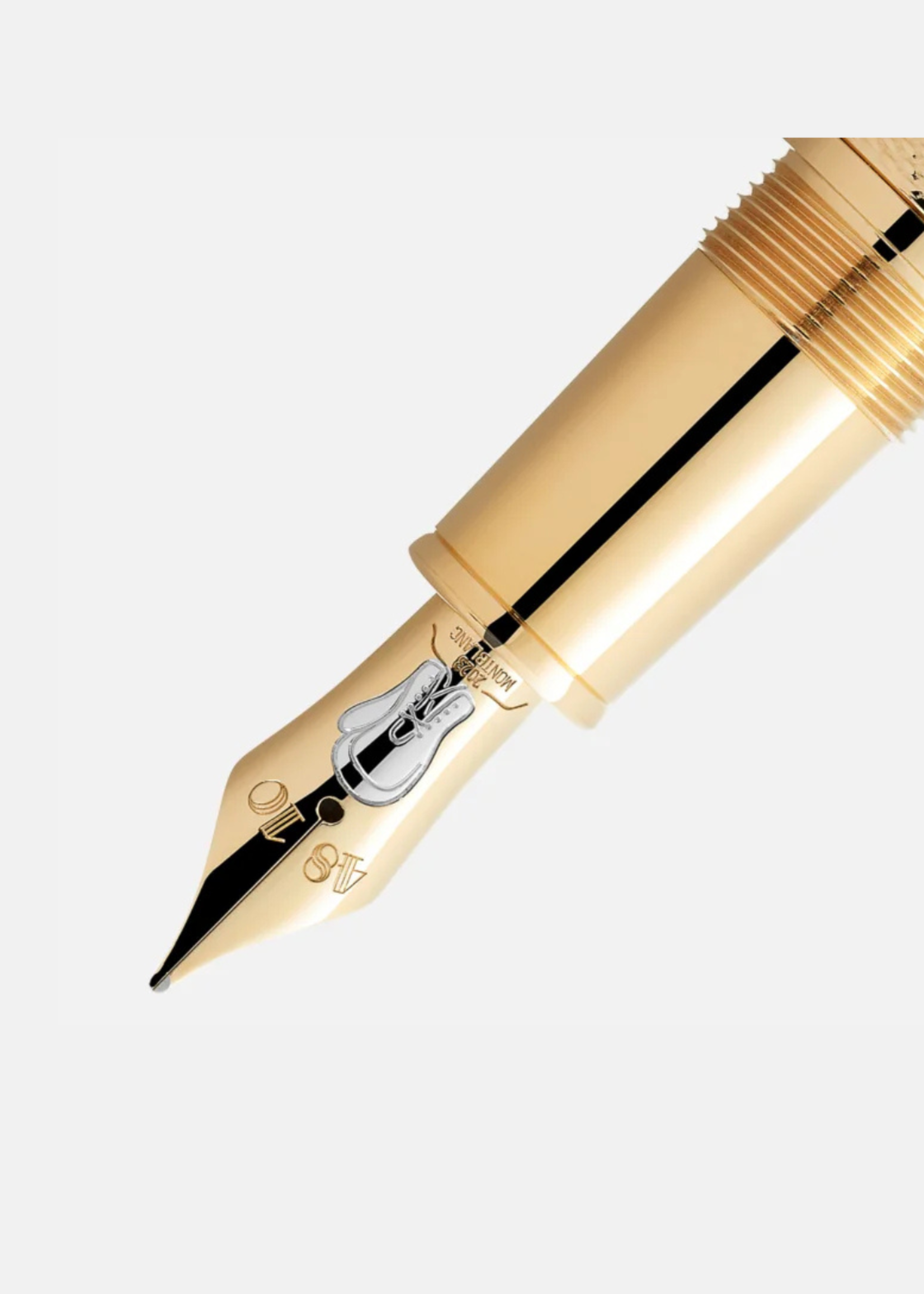 Montblanc Great Characters Muhammad Ali Limited Edition: 1172/1942 Vulpen Au750 (Au585/14K) 0.62 mm M - Medium