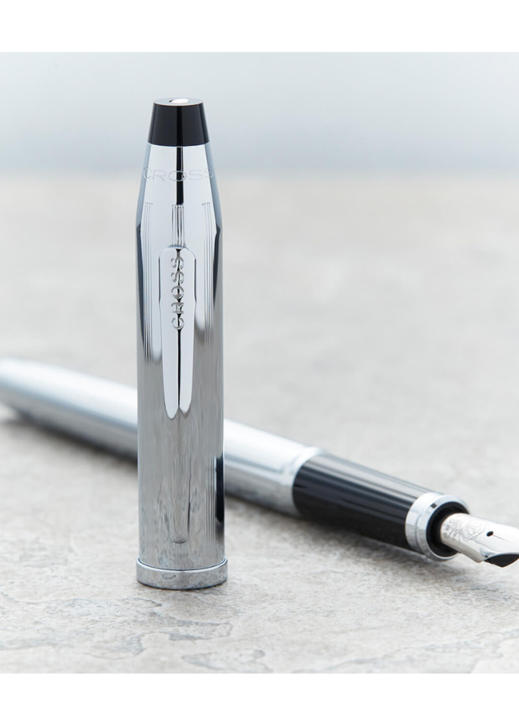 Cross Century II Lustrous Chrome Vulpen Medium