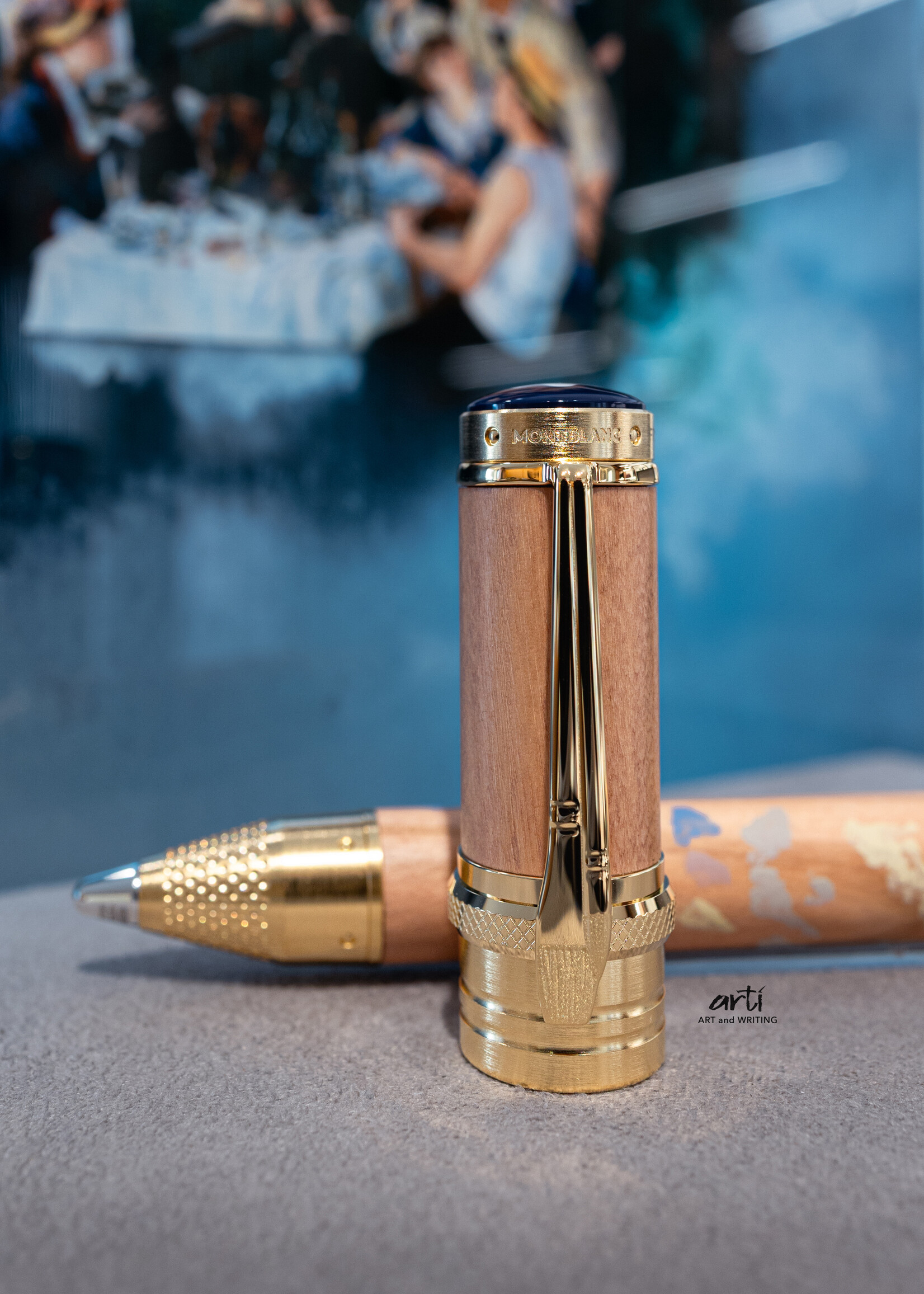 Montblanc Masters of Art Homage to Pierre-Auguste Renoir Limited Edition 4810 Vulpen Fijn