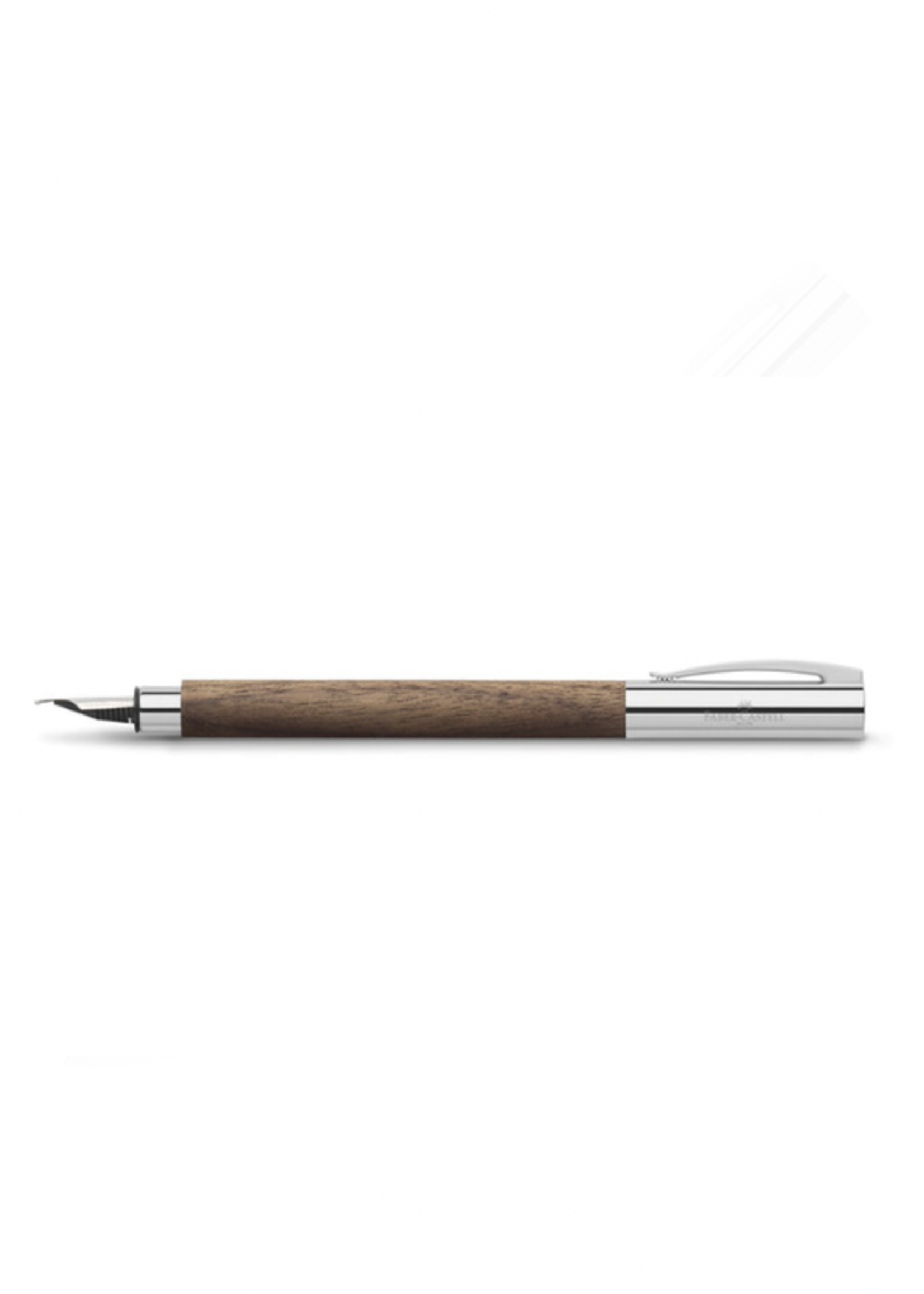 Faber-Castell Ambition Walnoot Vulpen  Medium