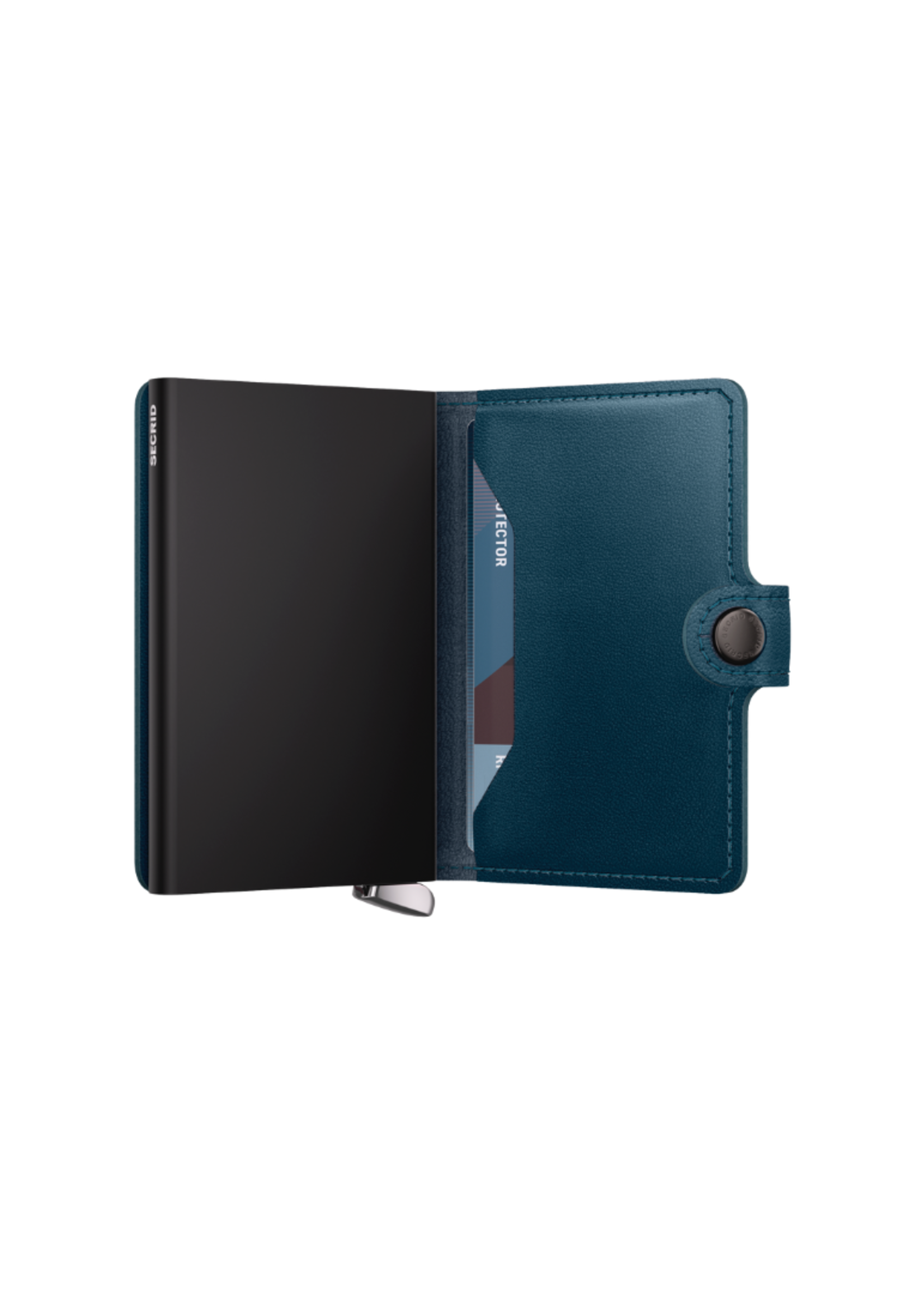 Secrid Premium Mini Wallet Emboss Lines Teal