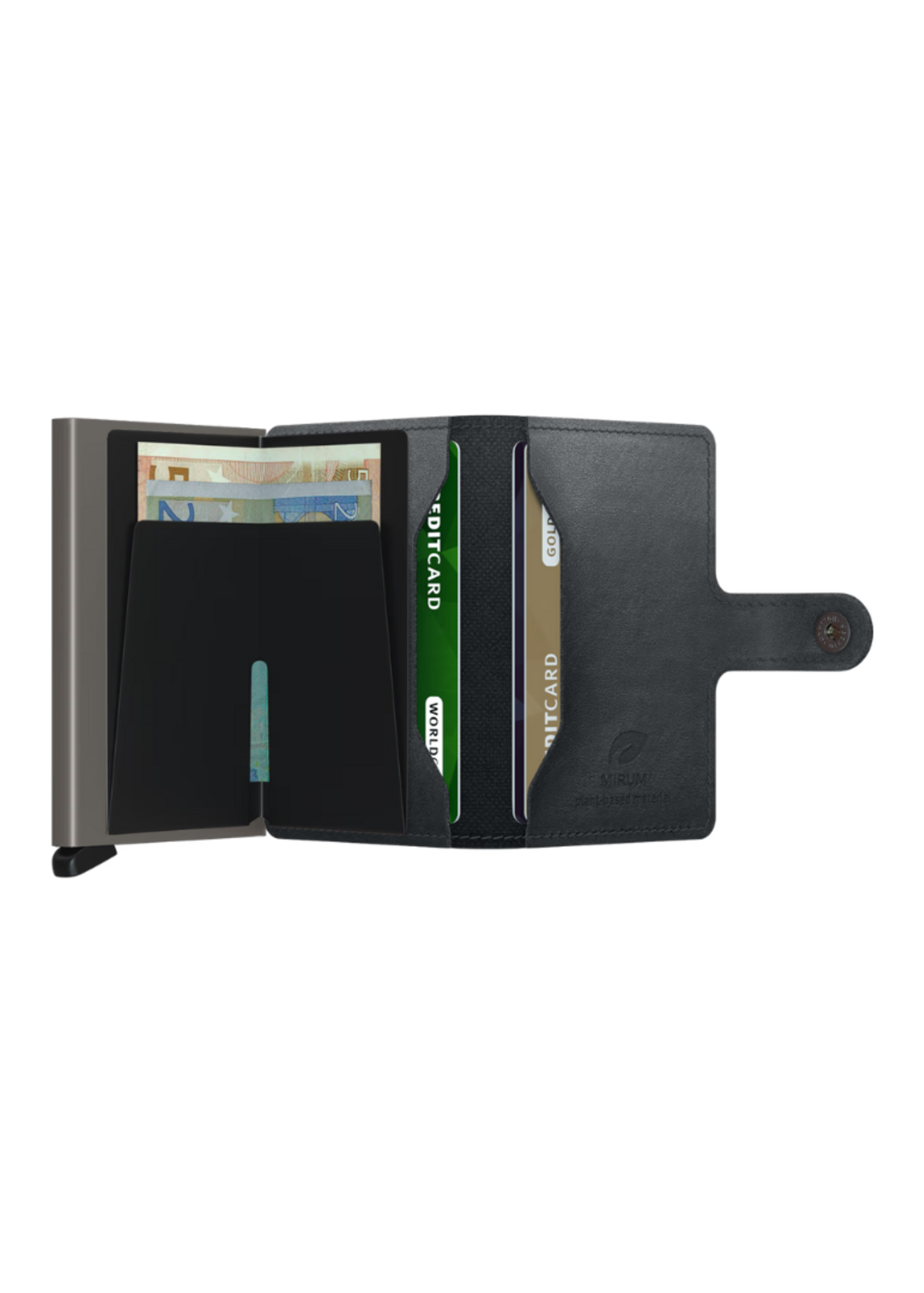 Secrid Mini Wallet Mirum Plant-Based Black