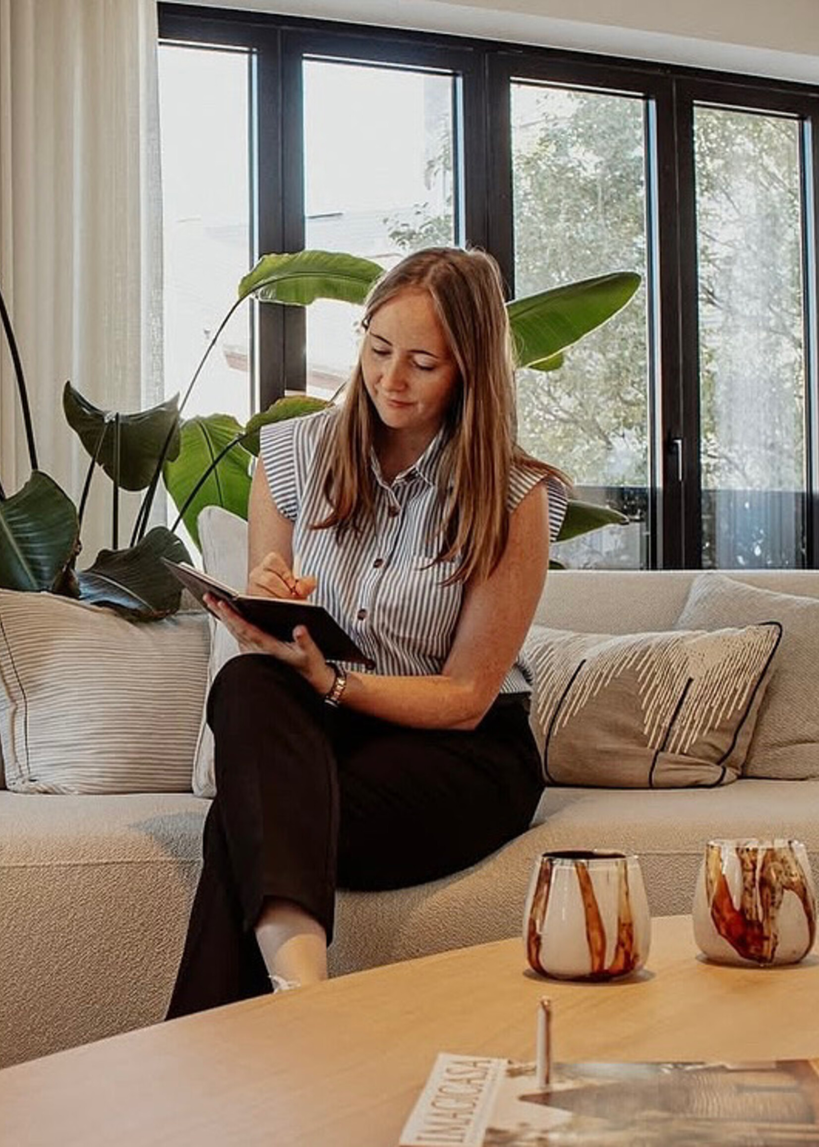 Caran d'Ache Léman Slim White Rosé Gold Balpen