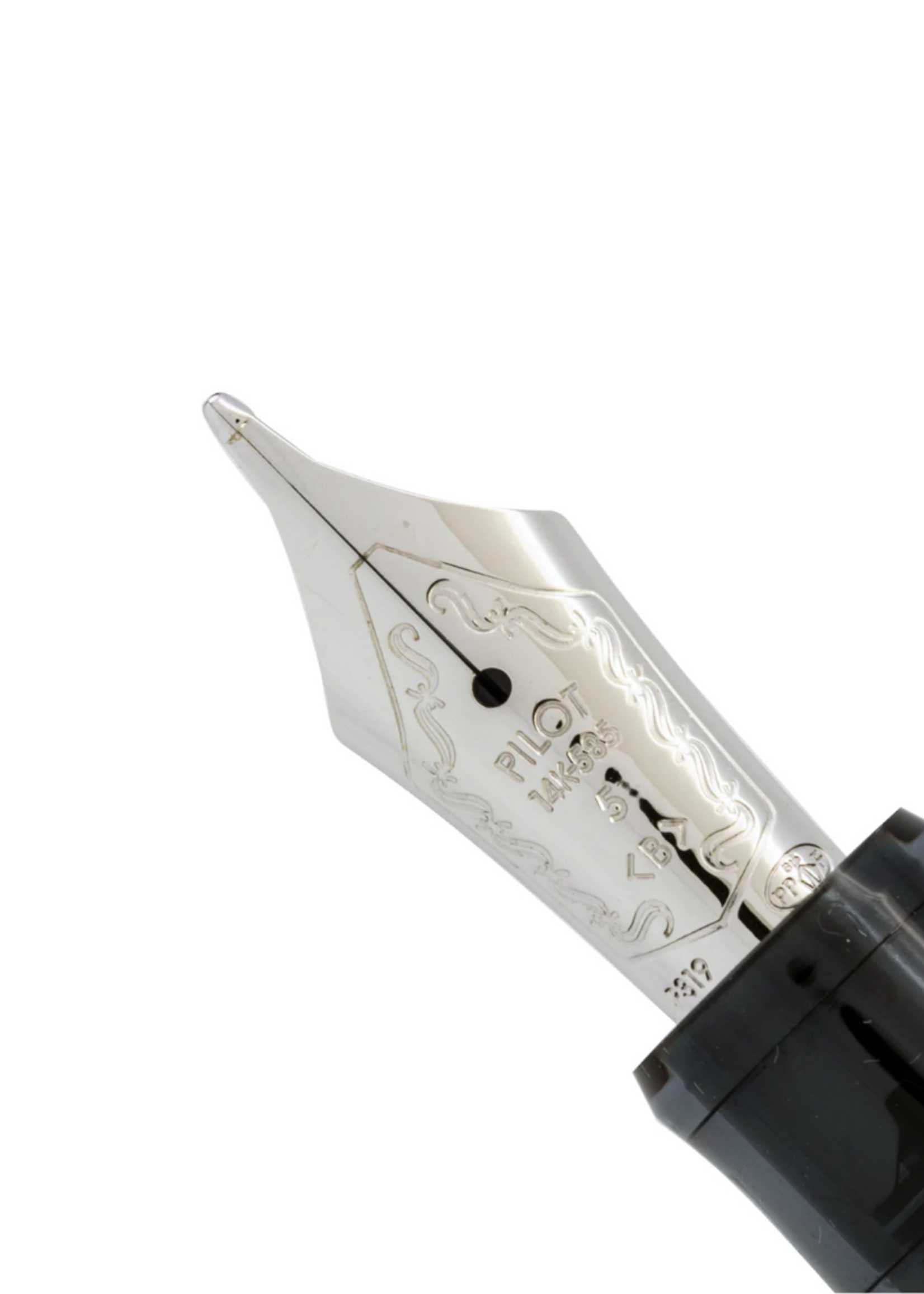 Custom 74 Black (Smoke) Vulpen 14K M-Medium