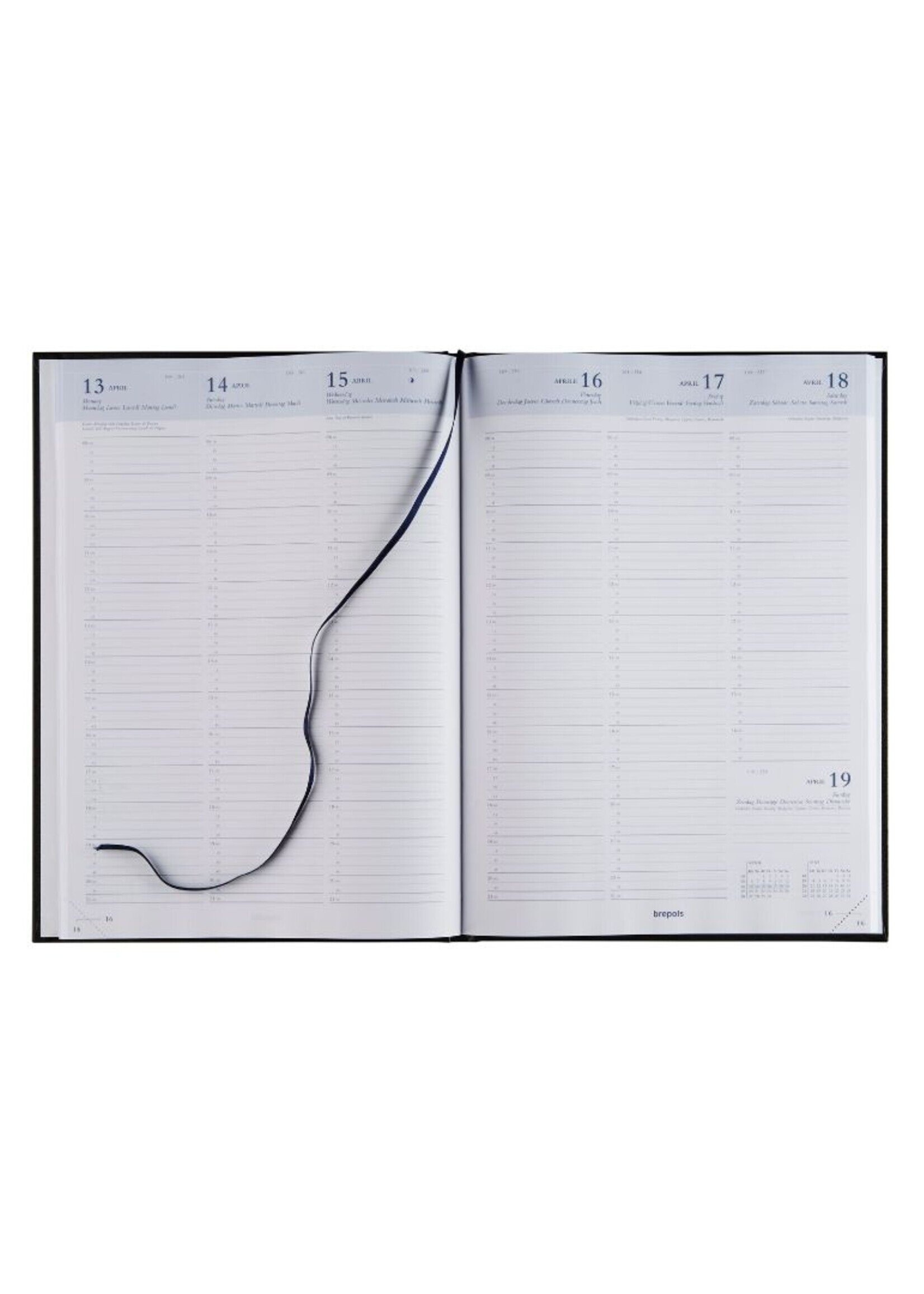 Brepols Agenda 2026 - Omega Lima Zwart