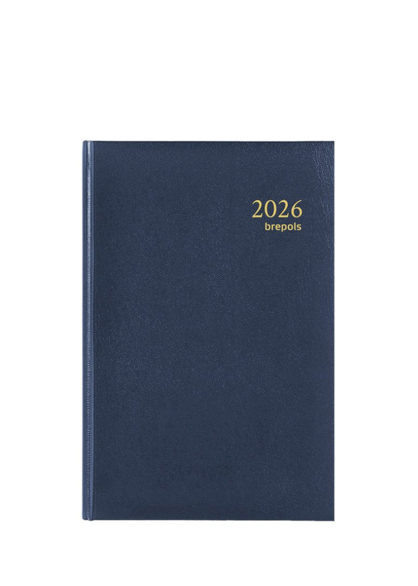 Brepols Agenda 2026 - Saturnus Luxe 1 dag/pag. Lima Blauw