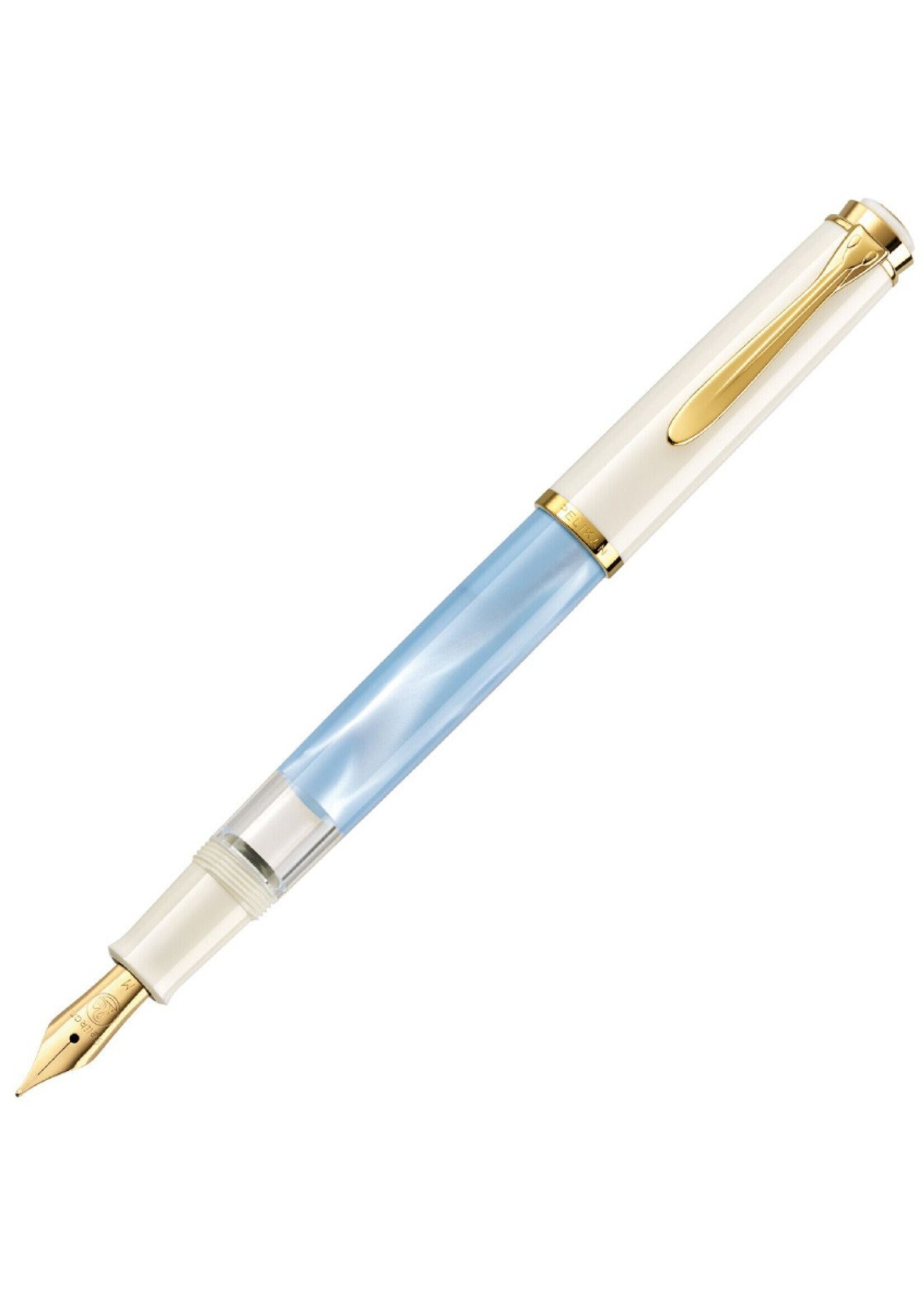 Pelikan Classic M200 Pastel Blauw Special Edition 2023 Vulpen Fijn