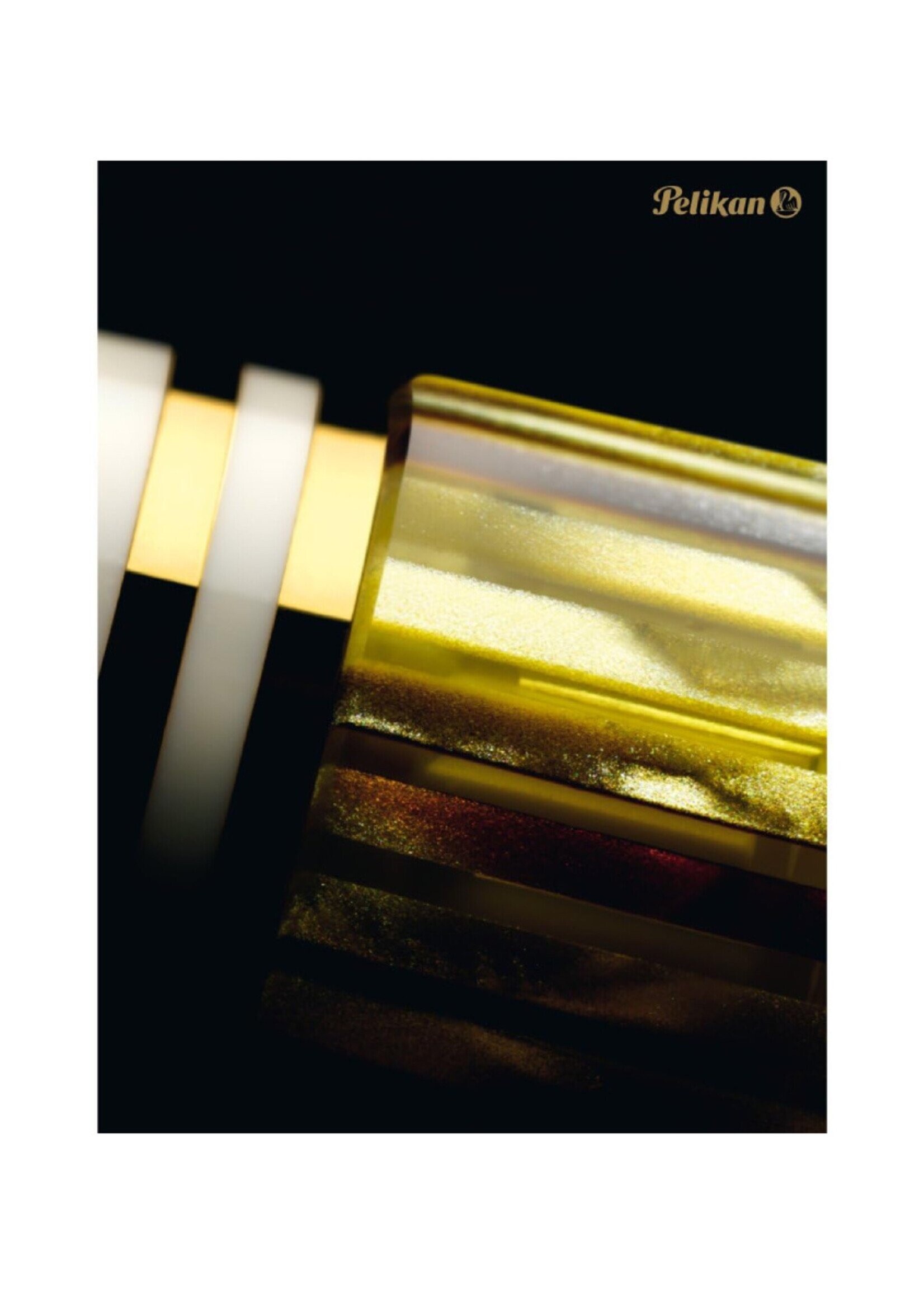 Pelikan Souverän M400 Tortoiseshell-White Vulpen Extra Fijn