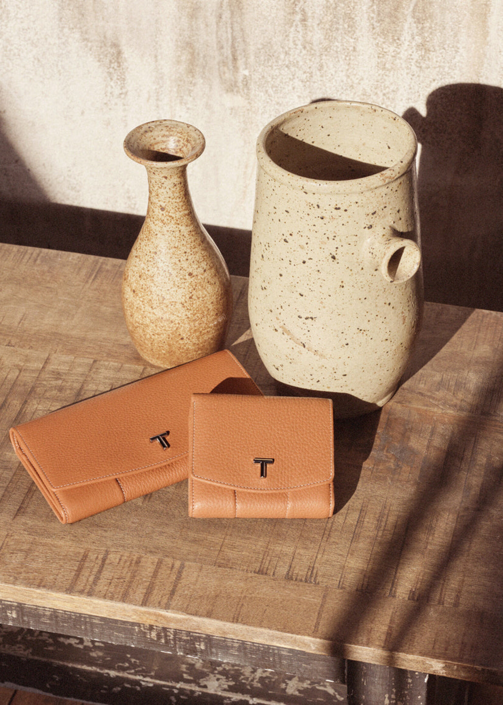 Le Tanneur Romy Portemonnee Cognac