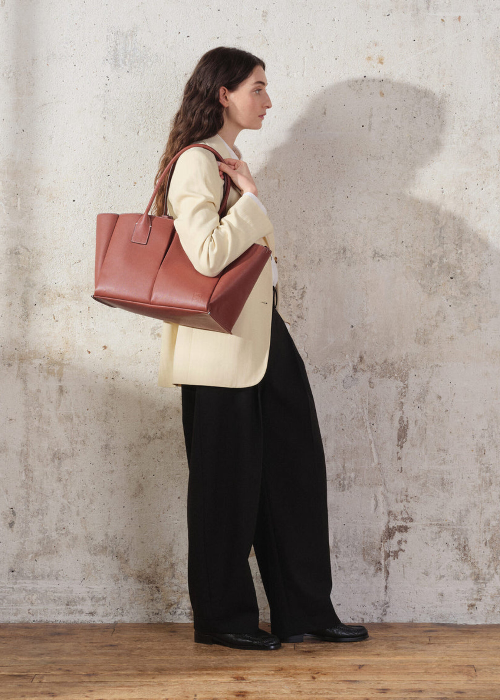 Le Tanneur Elena Totebag Hazelnut