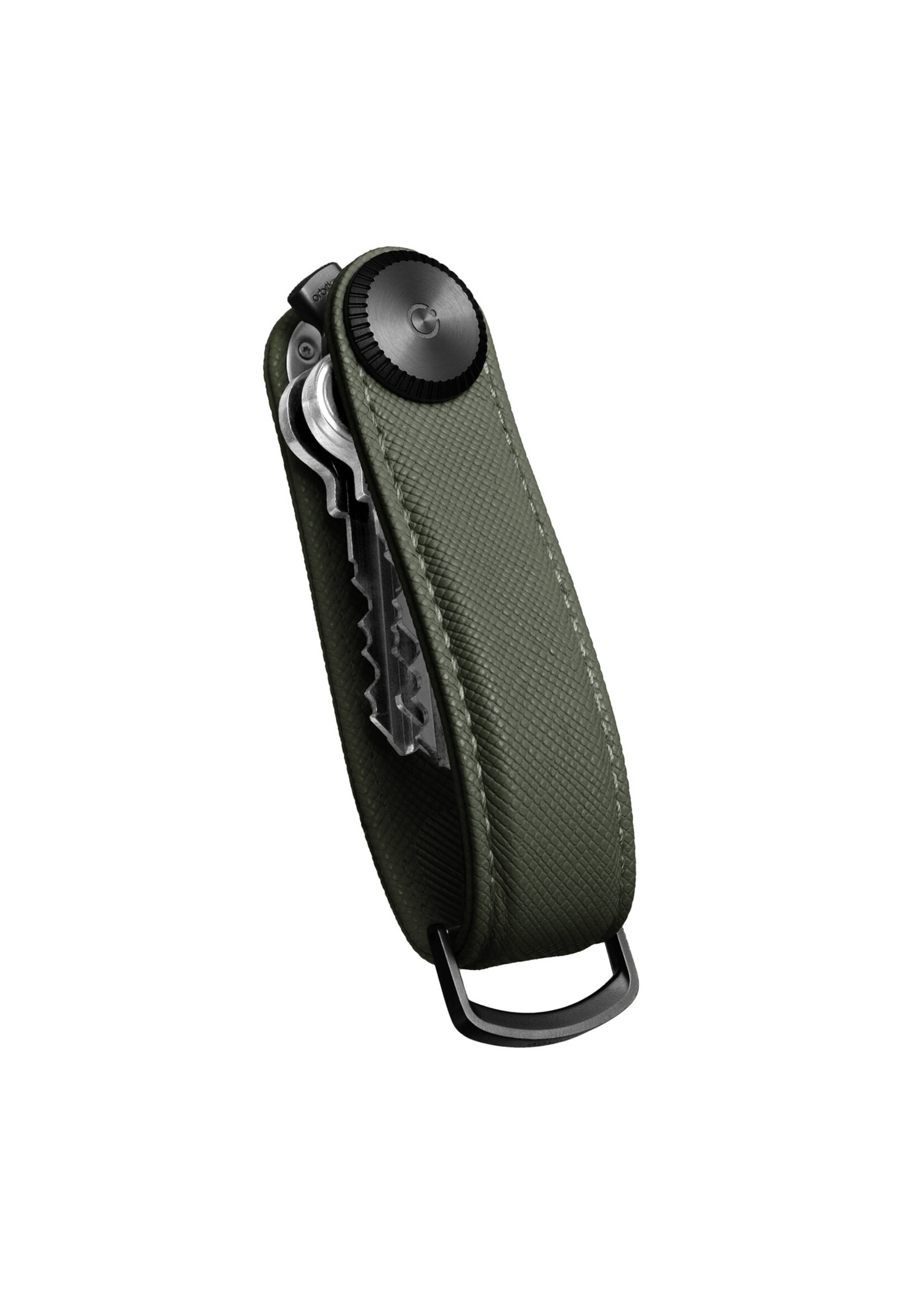 Orbitkey Key Organizer Pro 2.0 Saffiano  Leather Olive