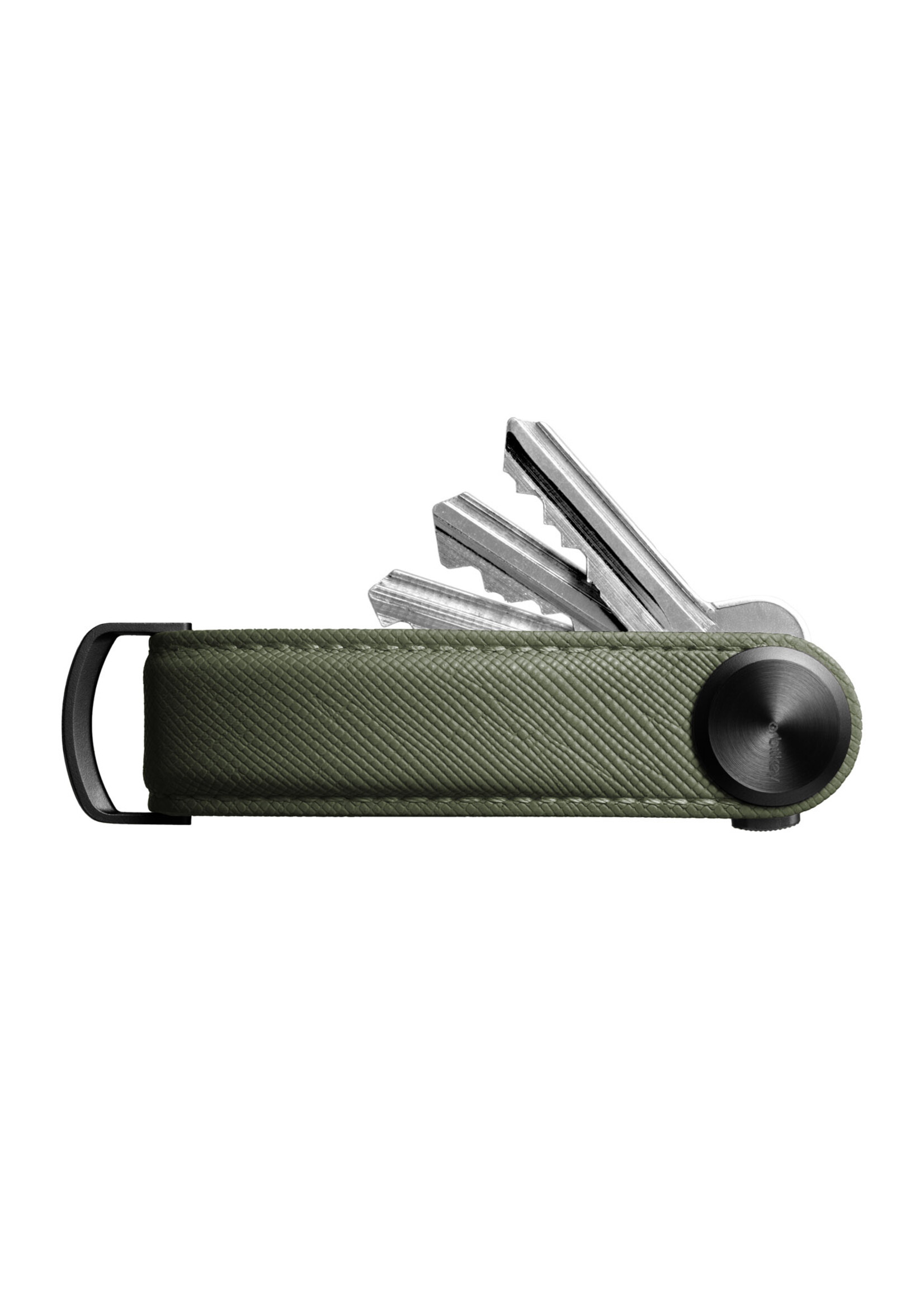 Orbitkey Key Organizer Pro 2.0 Saffiano  Leather Olive