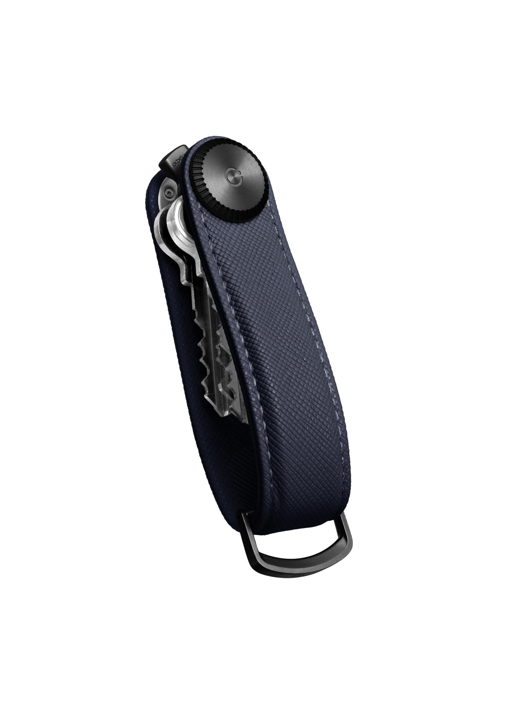 Orbitkey Key Organizer Pro 2.0 Saffiano Leather Oxford Navy