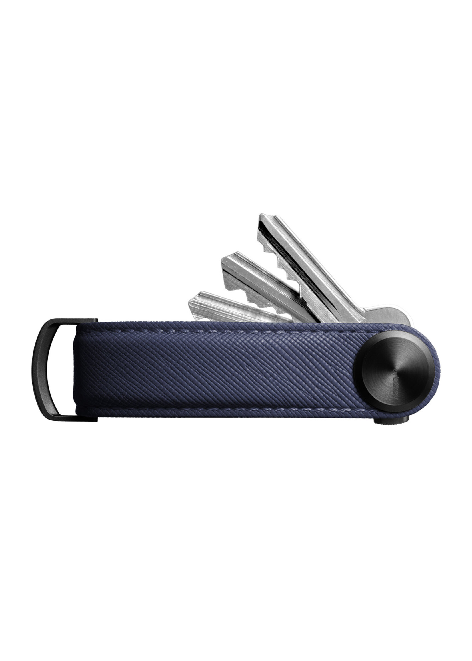 Orbitkey Key Organizer Pro 2.0 Saffiano Leather Oxford Navy