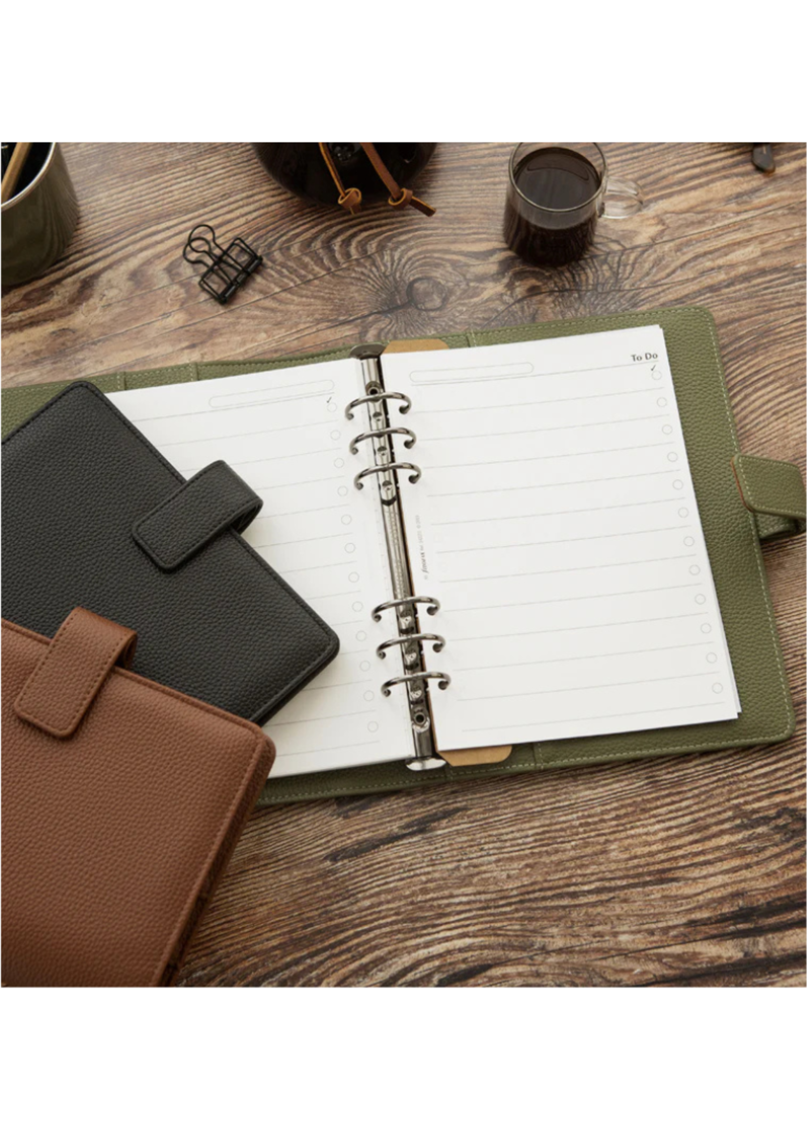 Filofax Organiser A5 Camden Mocha